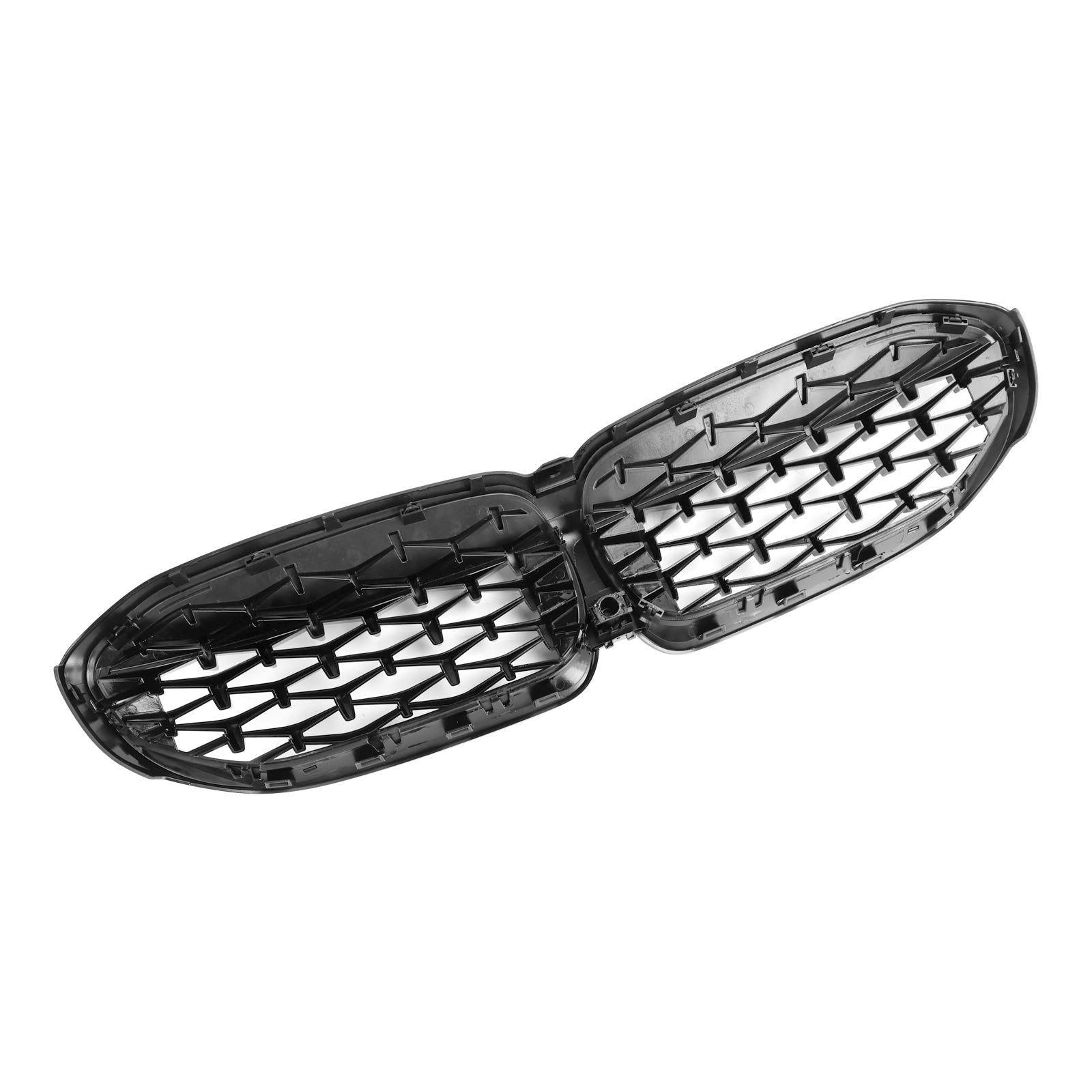 2019-2022 BMW 3 Series G20 Diamond Black Kidney Grille Grill 51138072085