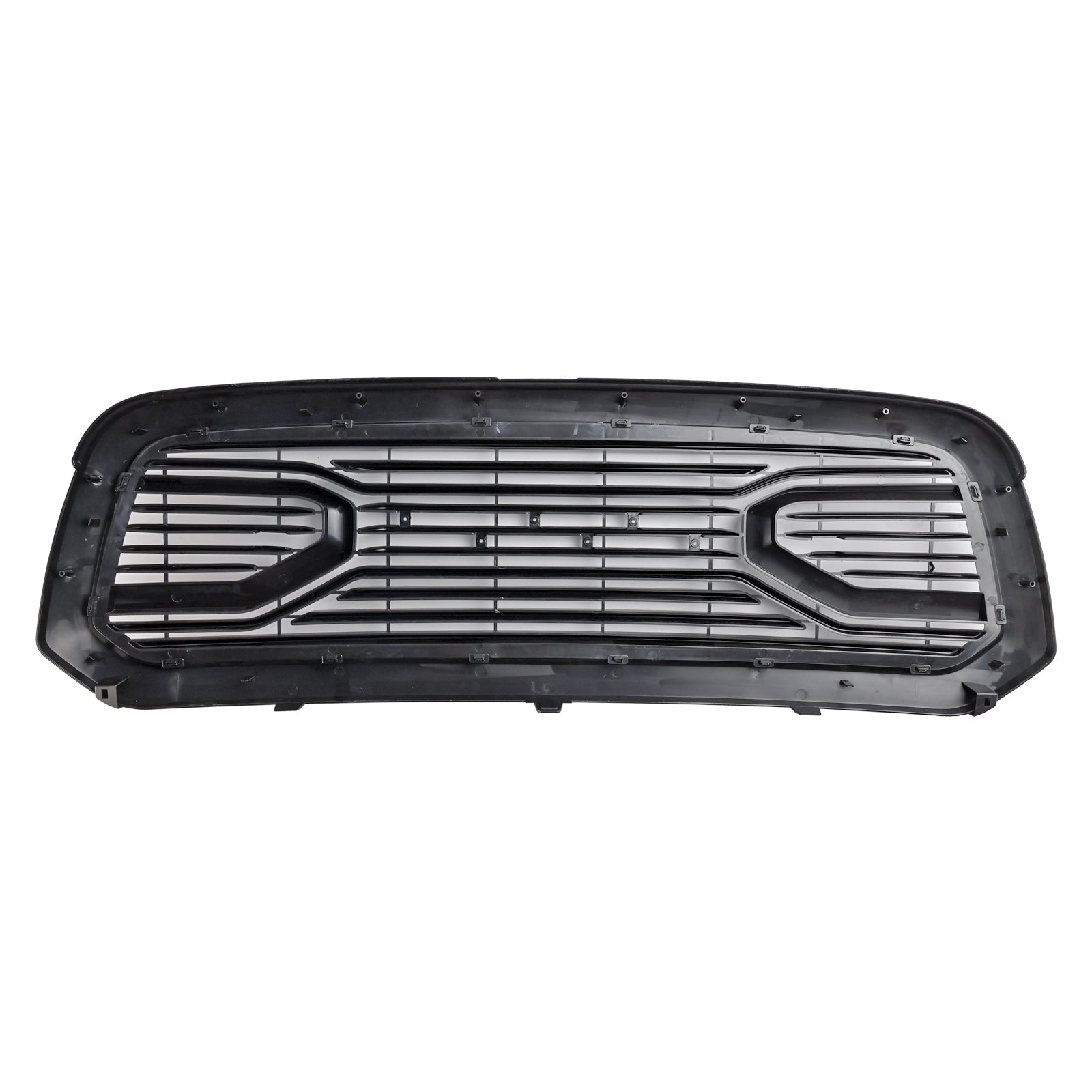 2013-2018 Dodge Ram 1500 Black Big Horn Style Style Grile Grill Grill