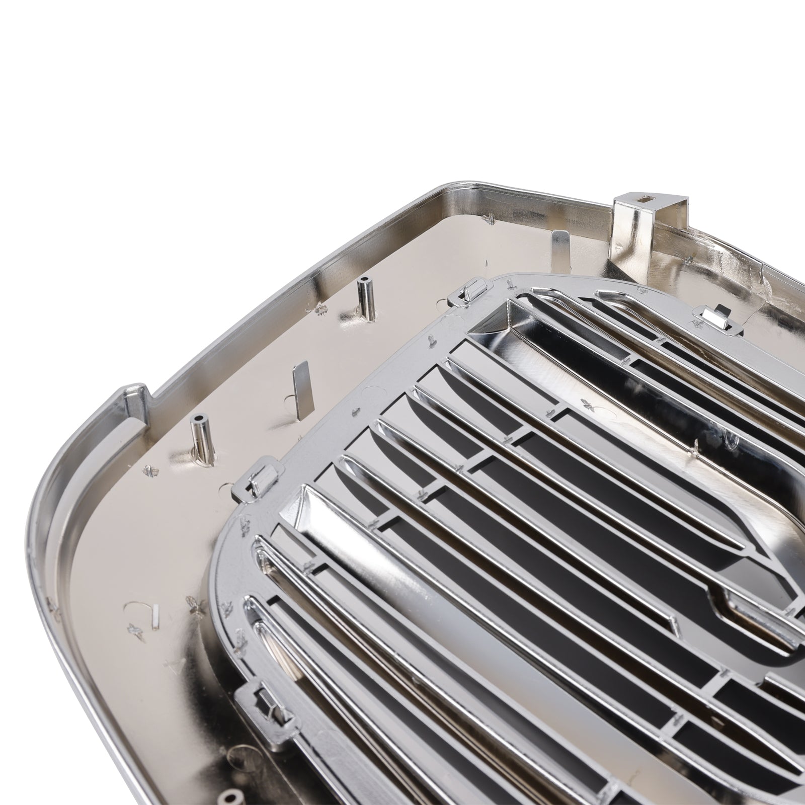 2013-2018 Dodge Ram 1500 Big Horn Style Front Bumper Grill Grille Chrome