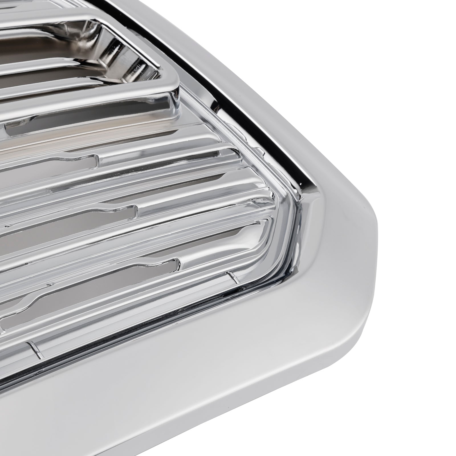 Grille de pare-chocs avant style Dodge Ram 1500 LTD 2013-2018 chromée