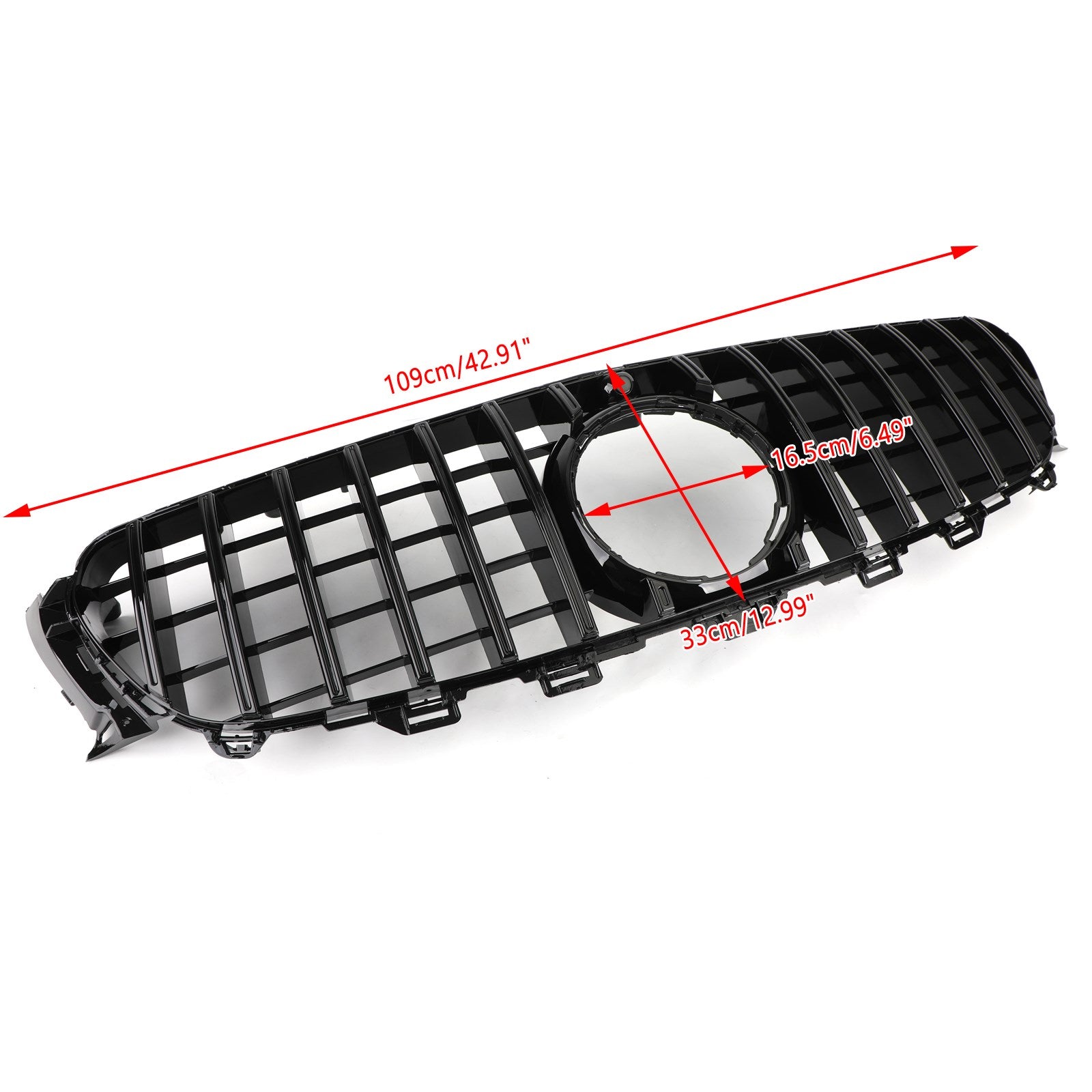 Voorgrille met camera, geschikt voor Mercedes Benz W213 E-Klasse AMG 2016-2019