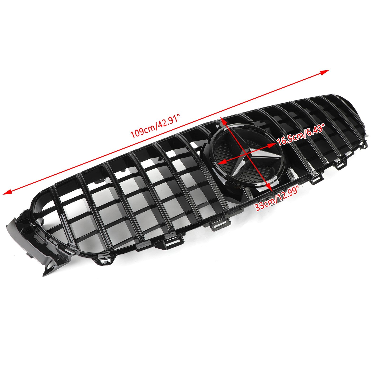 Front Grill Grille W/ CAMERA Fit Mercedes Benz W213 E-Class AMG 2016-2019