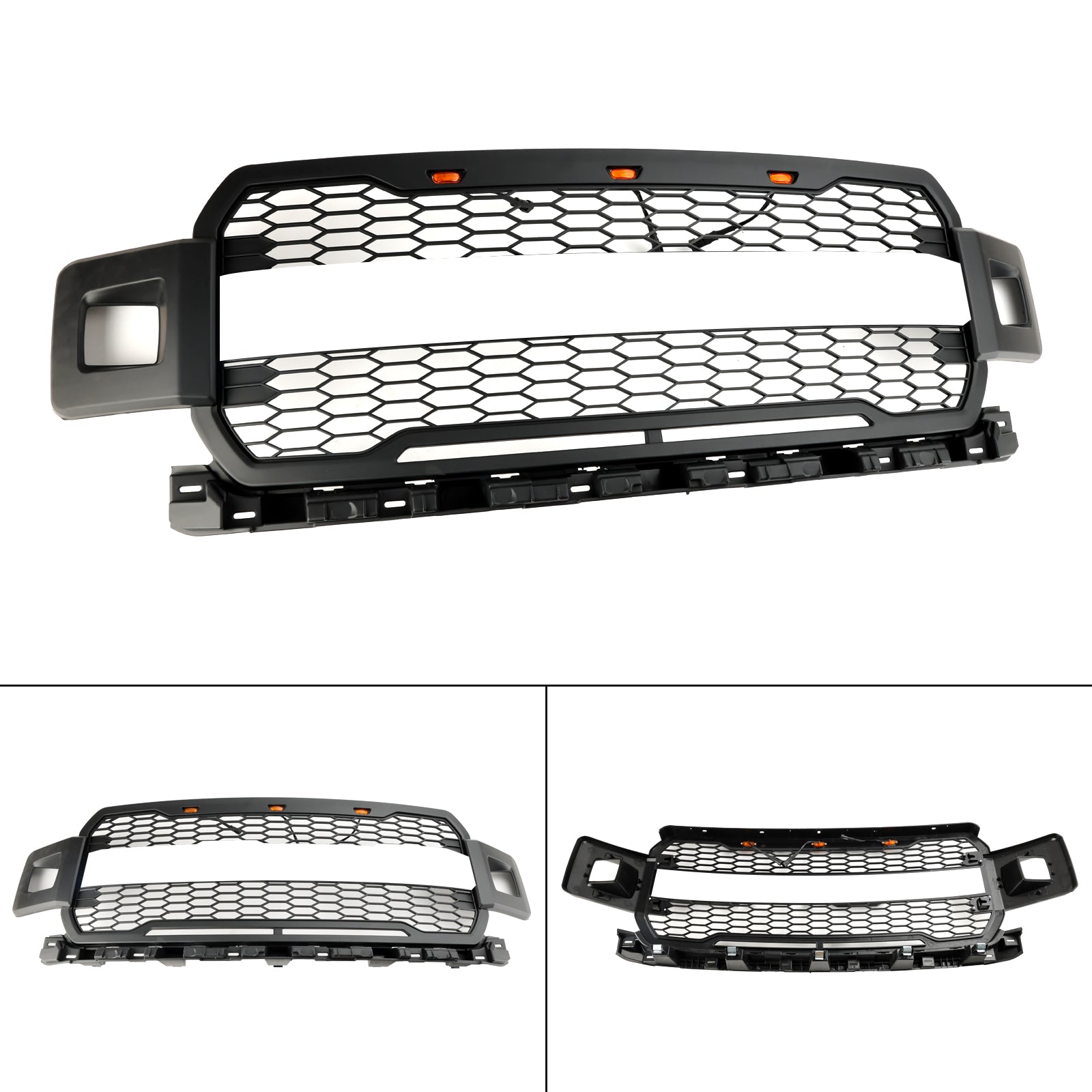 Ford F150 Super Duty 2018-2020 Med LED främre stötfångargrill
