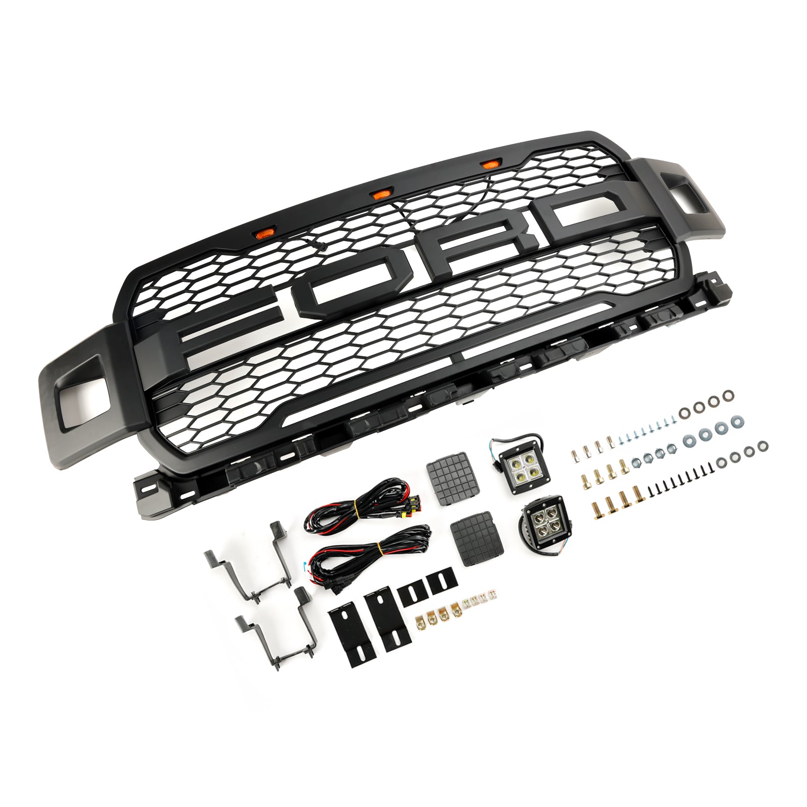 Ford F150 Ford F150 Super Duty Bumper Grill Grill avec LED