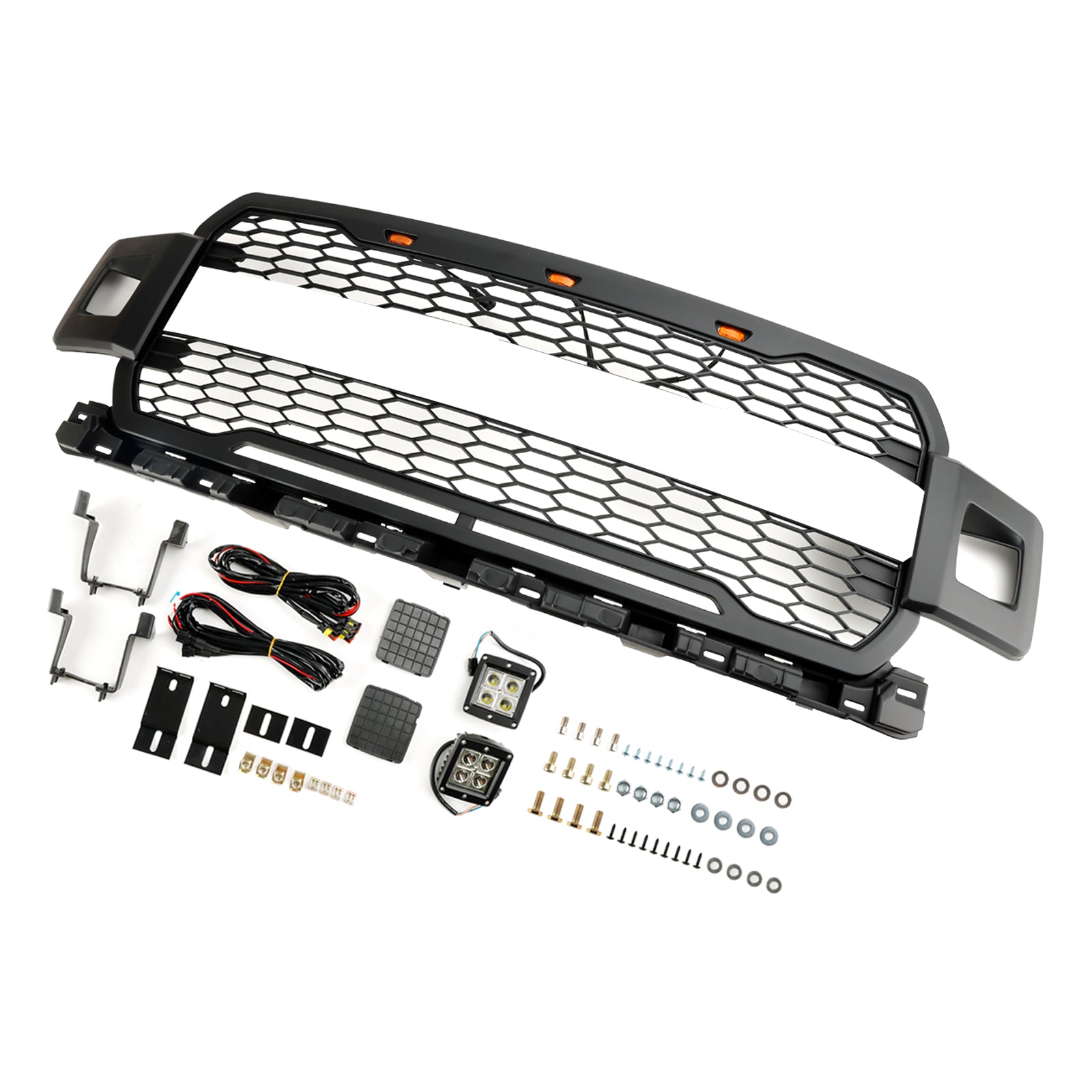 Ford F150 Super Duty 2018-2020 Med LED främre stötfångargrill