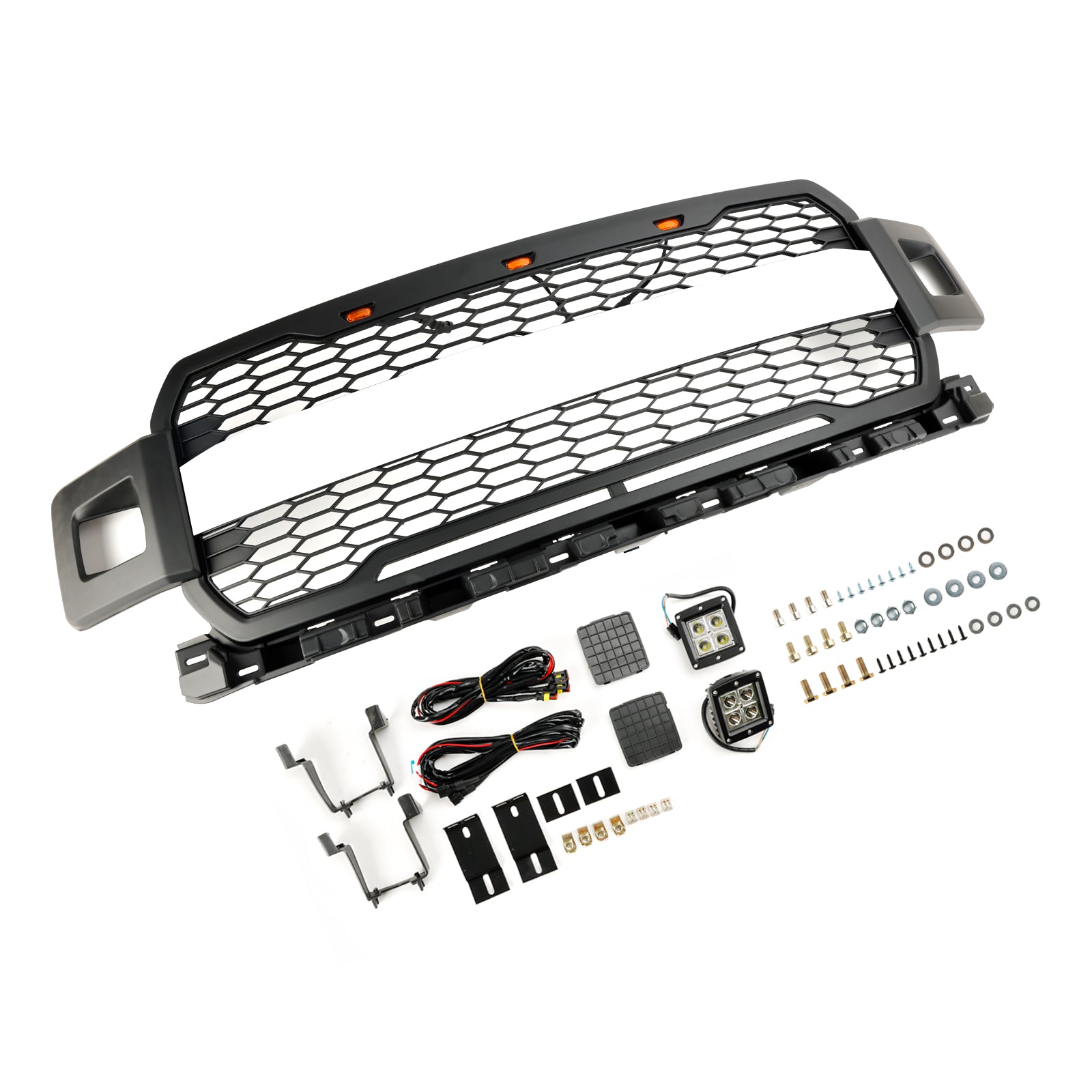 Ford F150 Super Duty 2018-2020 Med LED främre stötfångargrill