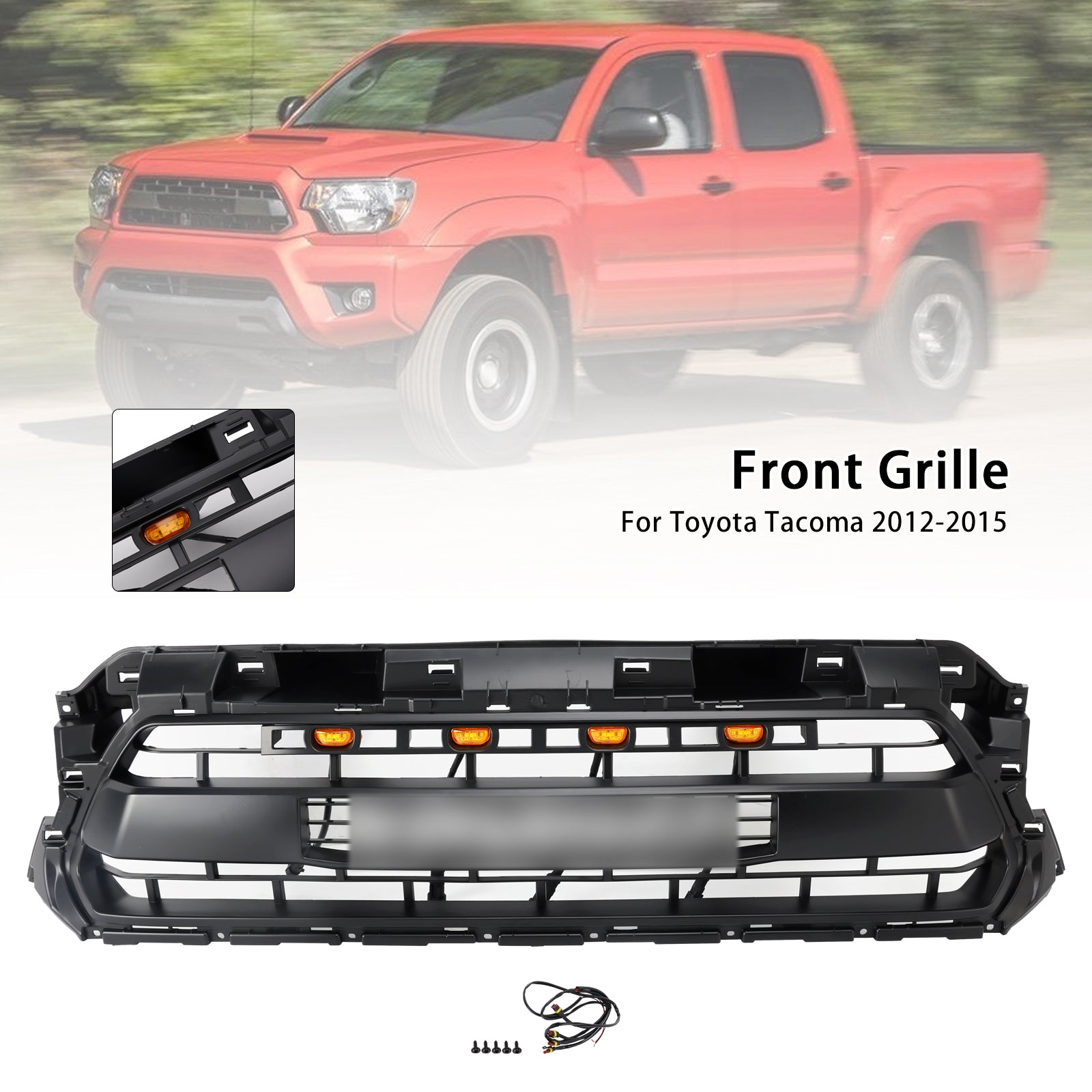 2012-2015 Toyota Tacoma TRD PRO Front Honeycomb Grill Grille PTR54-35150
