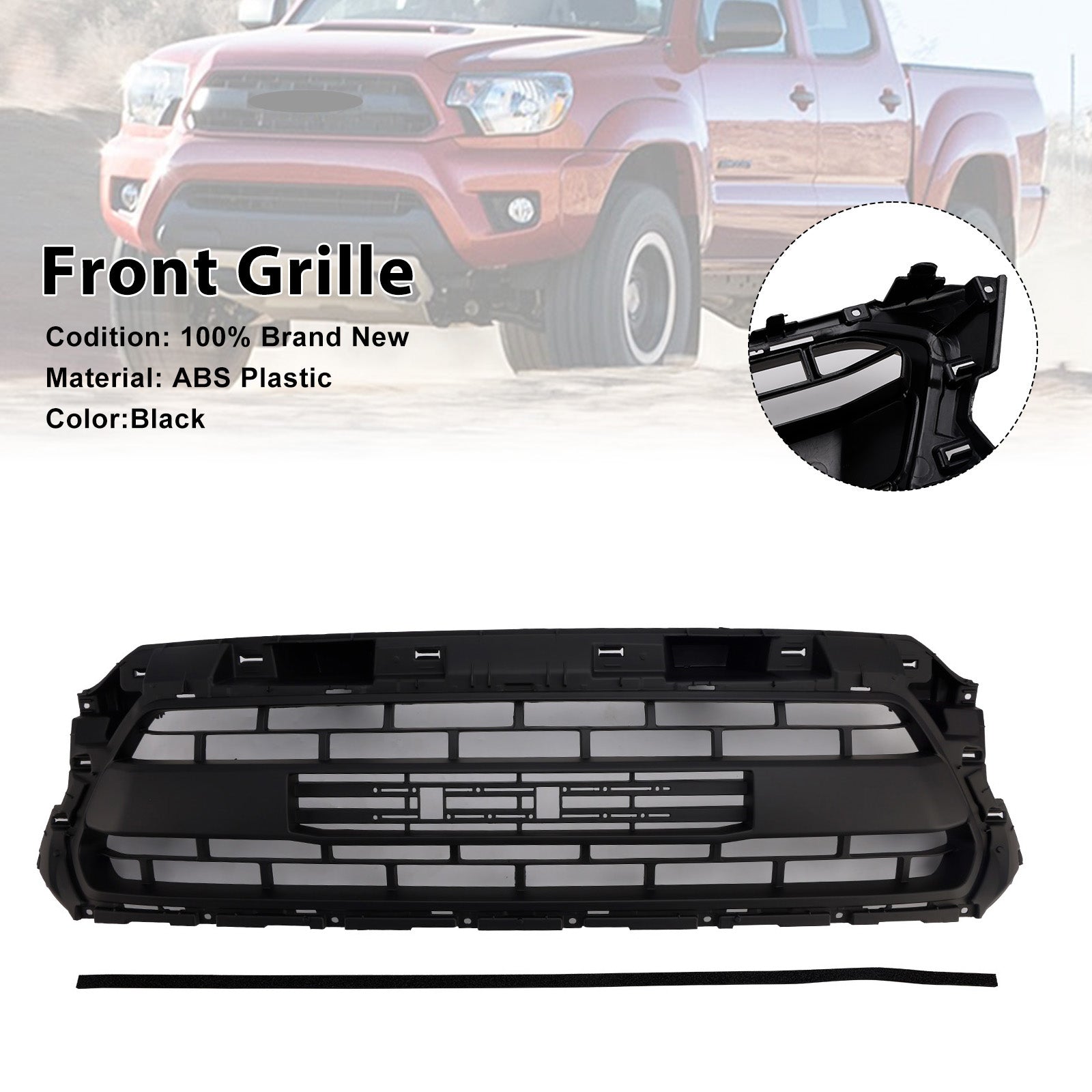 2012-2015 Toyota Tacoma Front Honeycomb Grill Grille PTR54-35150 TRD PRO PTR54-35150