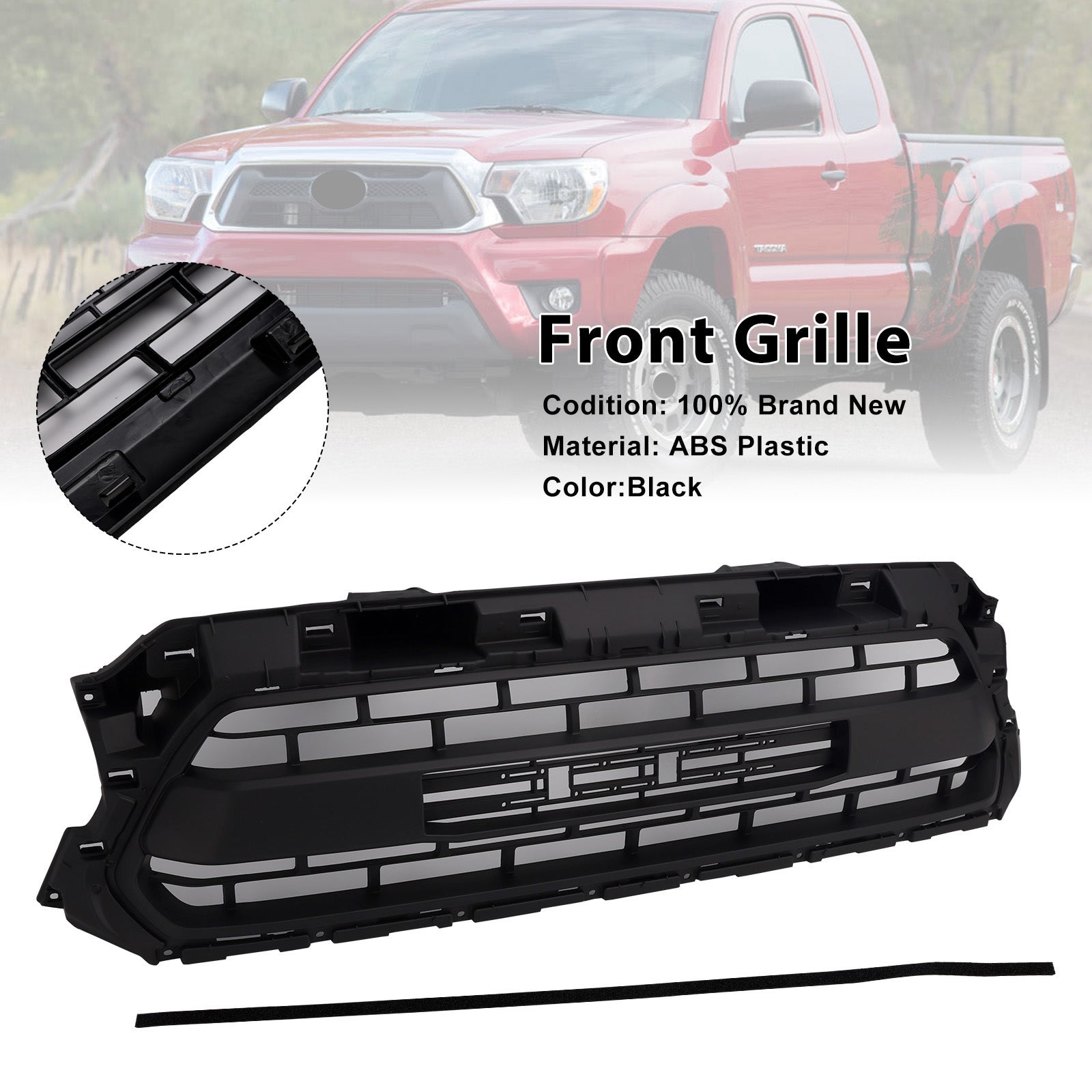 2012-2015 Toyota Tacoma Front Honeycomb Grill Grille PTR54-35150 TRD PRO PTR54-35150