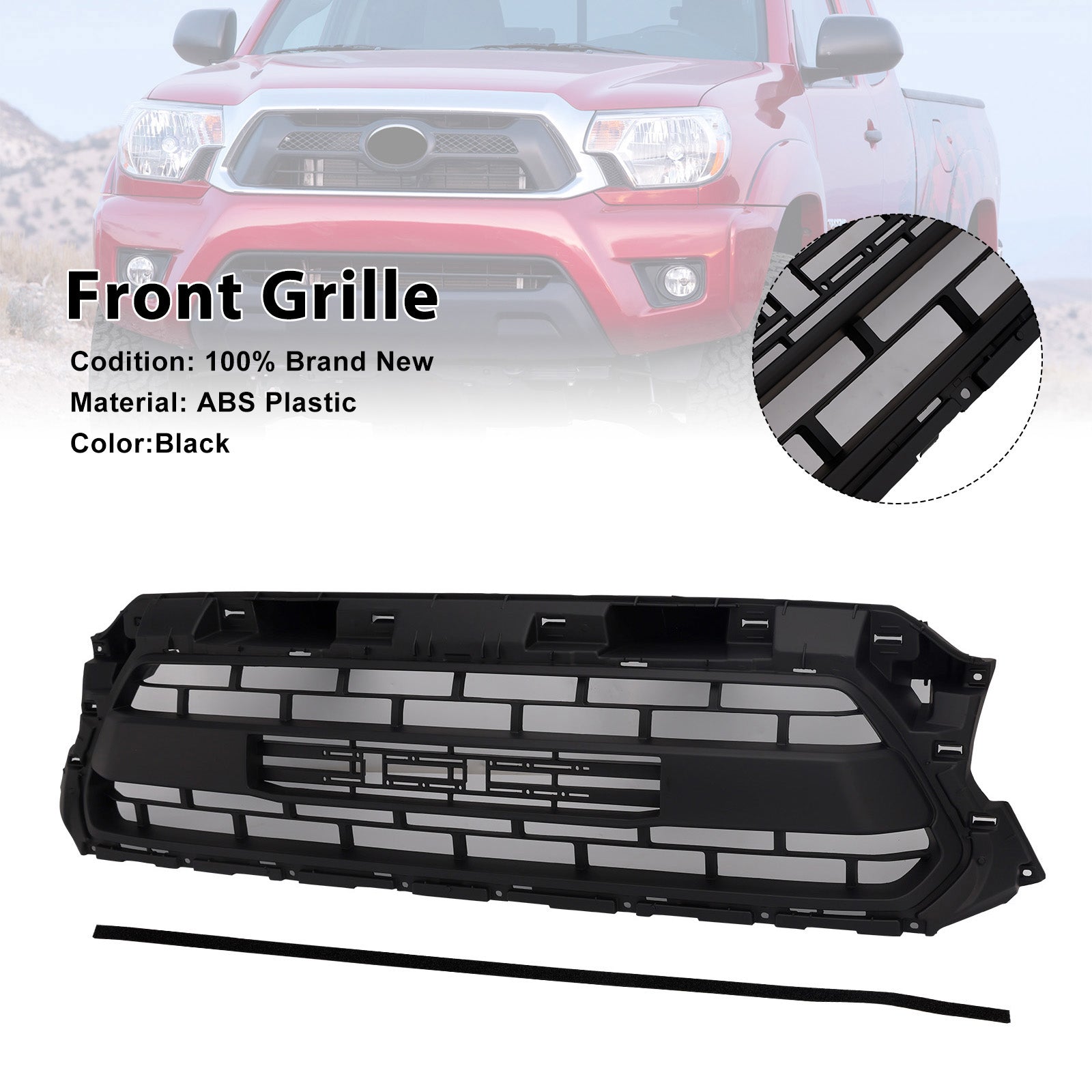 2012-2015 Toyota Tacoma Front Honeycomb Grill Grille PTR54-35150 TRD PRO PTR54-35150