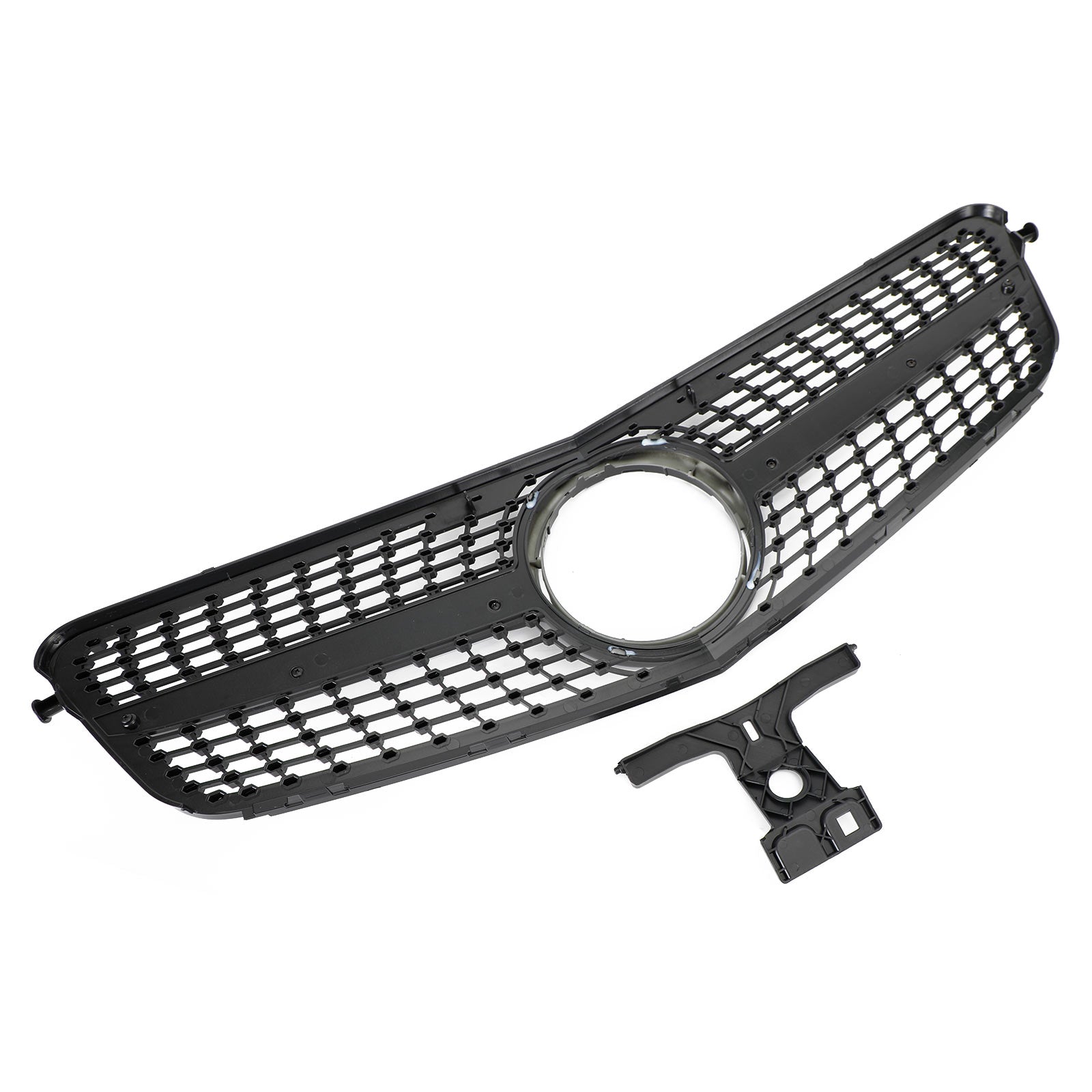 2008 2009 2010 2011 2012 2013 2014 Benz C-klass (W204C180 C200 C250 C350 Frontgrill Grill Svart Krom Generisk