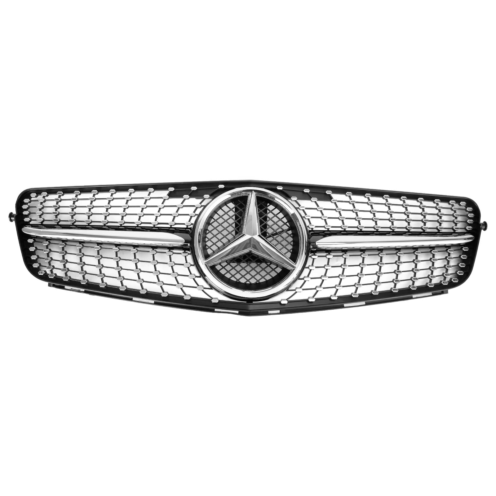 Classe C Benz 2008-2014W204 Grille de pare-chocs avant à LED Diamond C300 C350