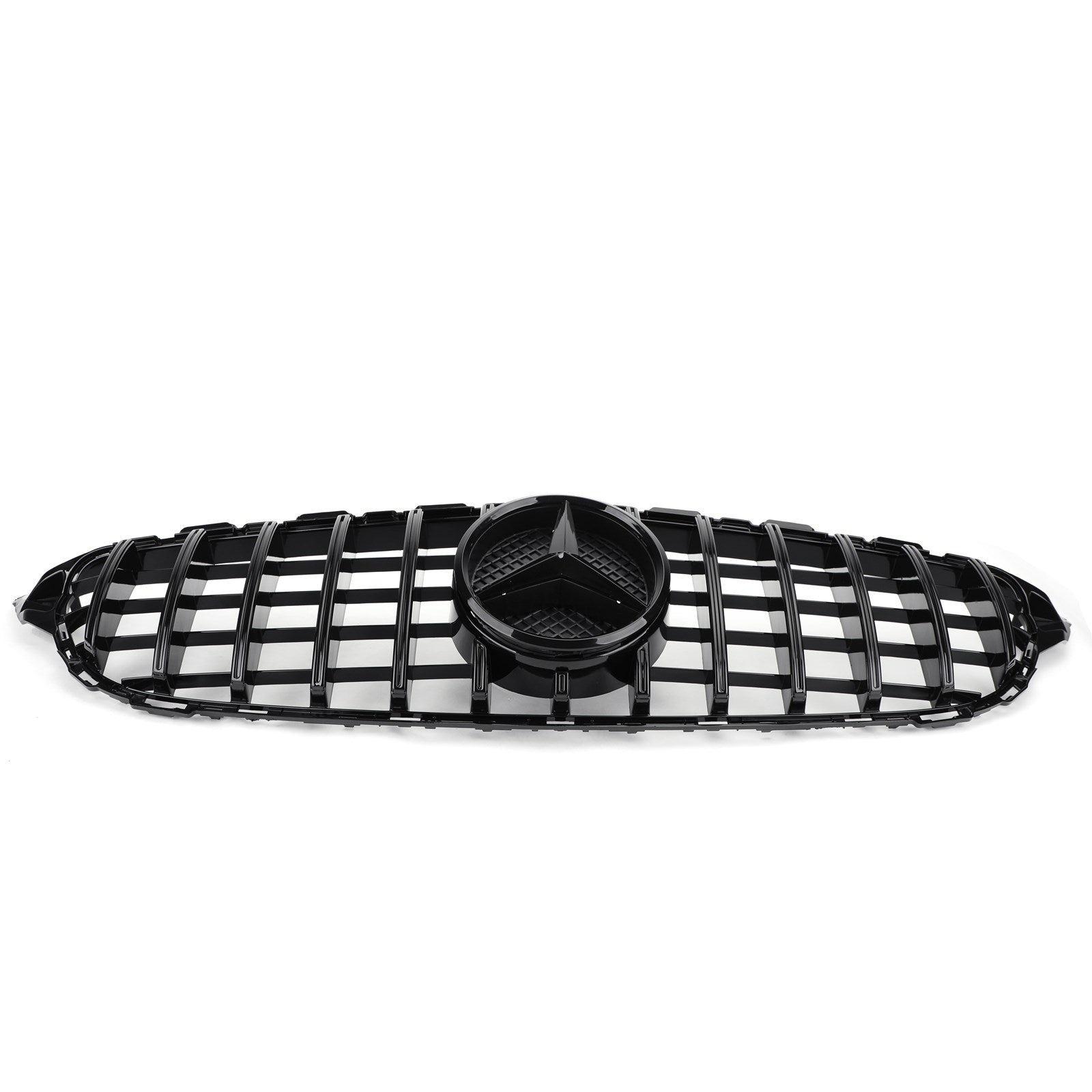 Carlightbulb Exclusive W205 GTR Style Front Grill for 2015-2018 C-Class C200, C250, C300, C350 High Quality Affordable Upgrade