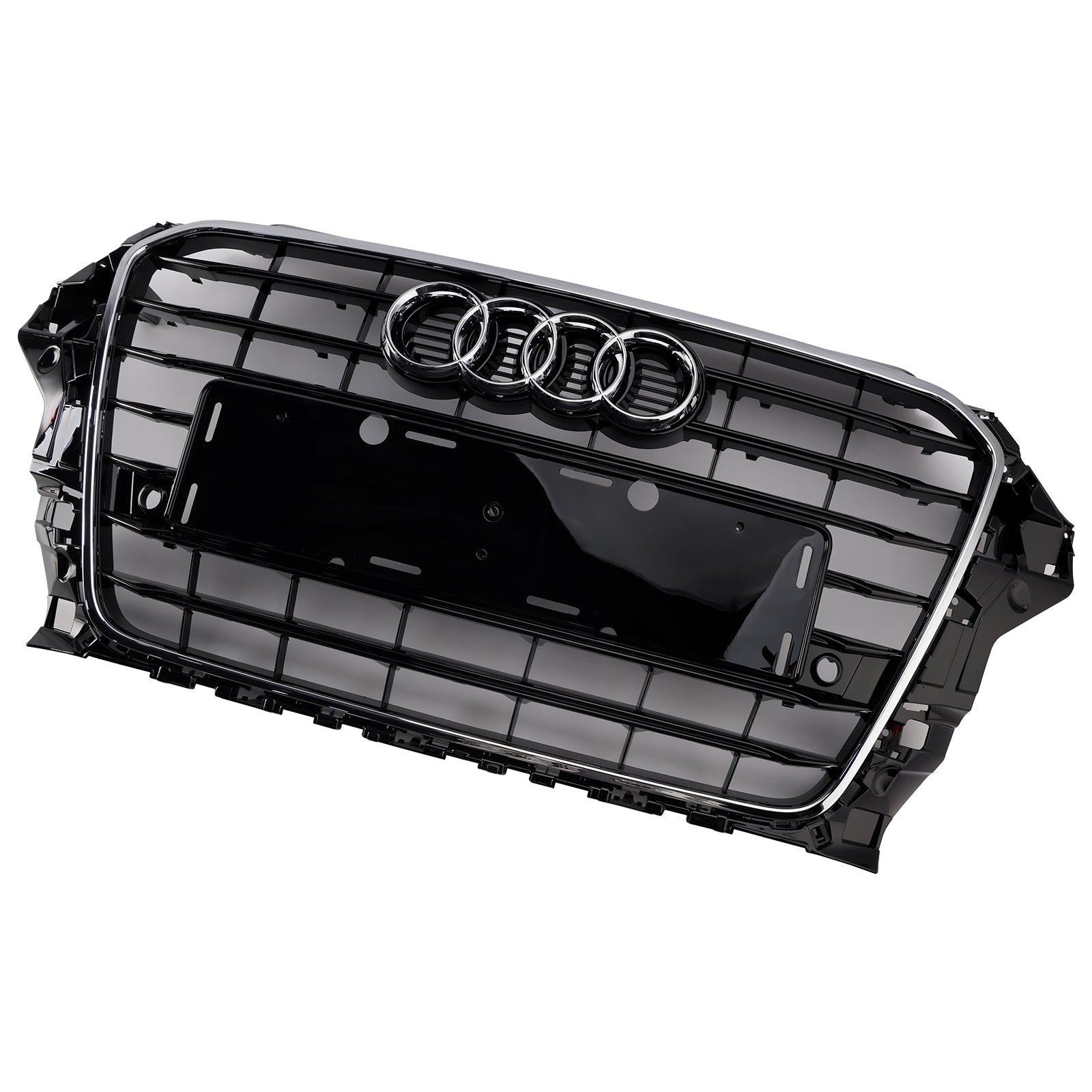 2013 2014 2015 2016 Audi A3 S3 S3 Style Front Bumper Grille Grill 8V3853651 Chrome
