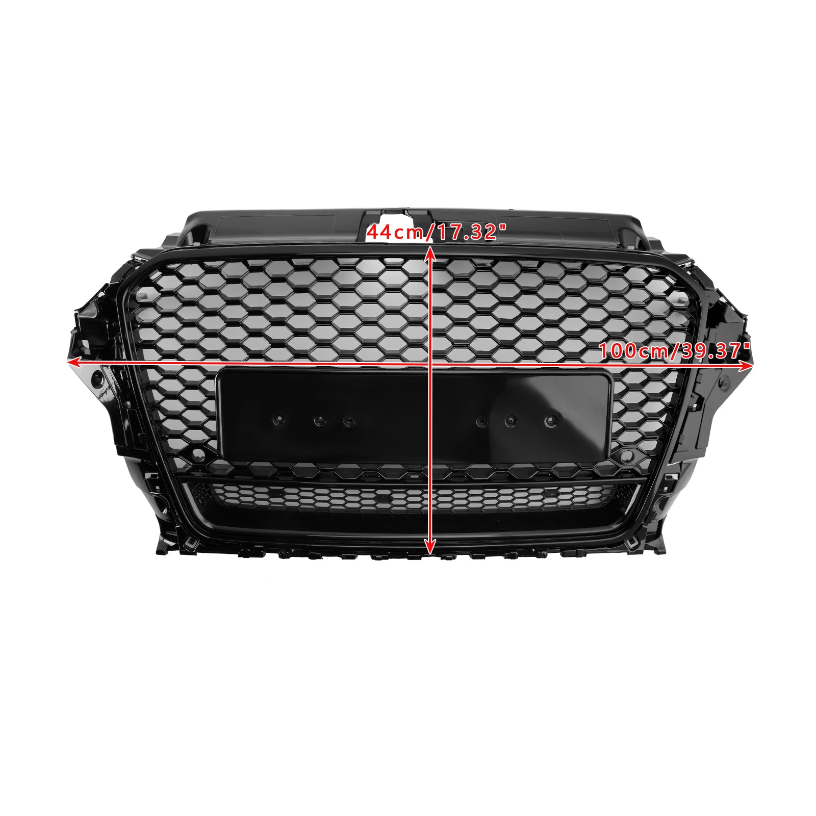 RS3 Style 2013-2016 Audi A3 S3 Front Henycomb Bumper Grill Grille