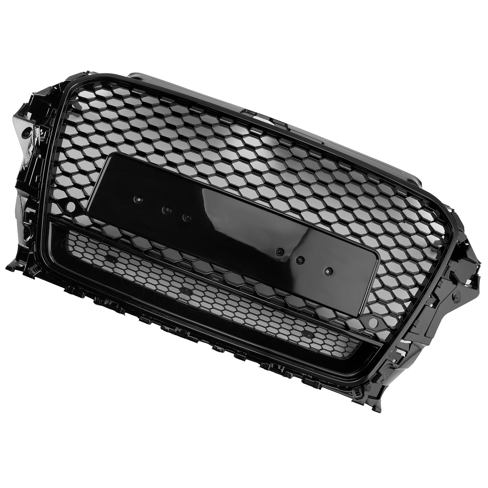 RS3 Style 2013-2016 Audi A3 S3 W/Quattro Front Honeycomb Bumper Grill Grill