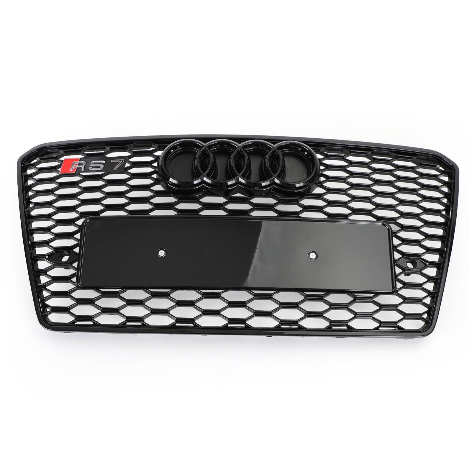 2012-2015 Audi A7/S7 RS7 Style Honeycomb Sport Mesh Hex Grille Grill Fit Black