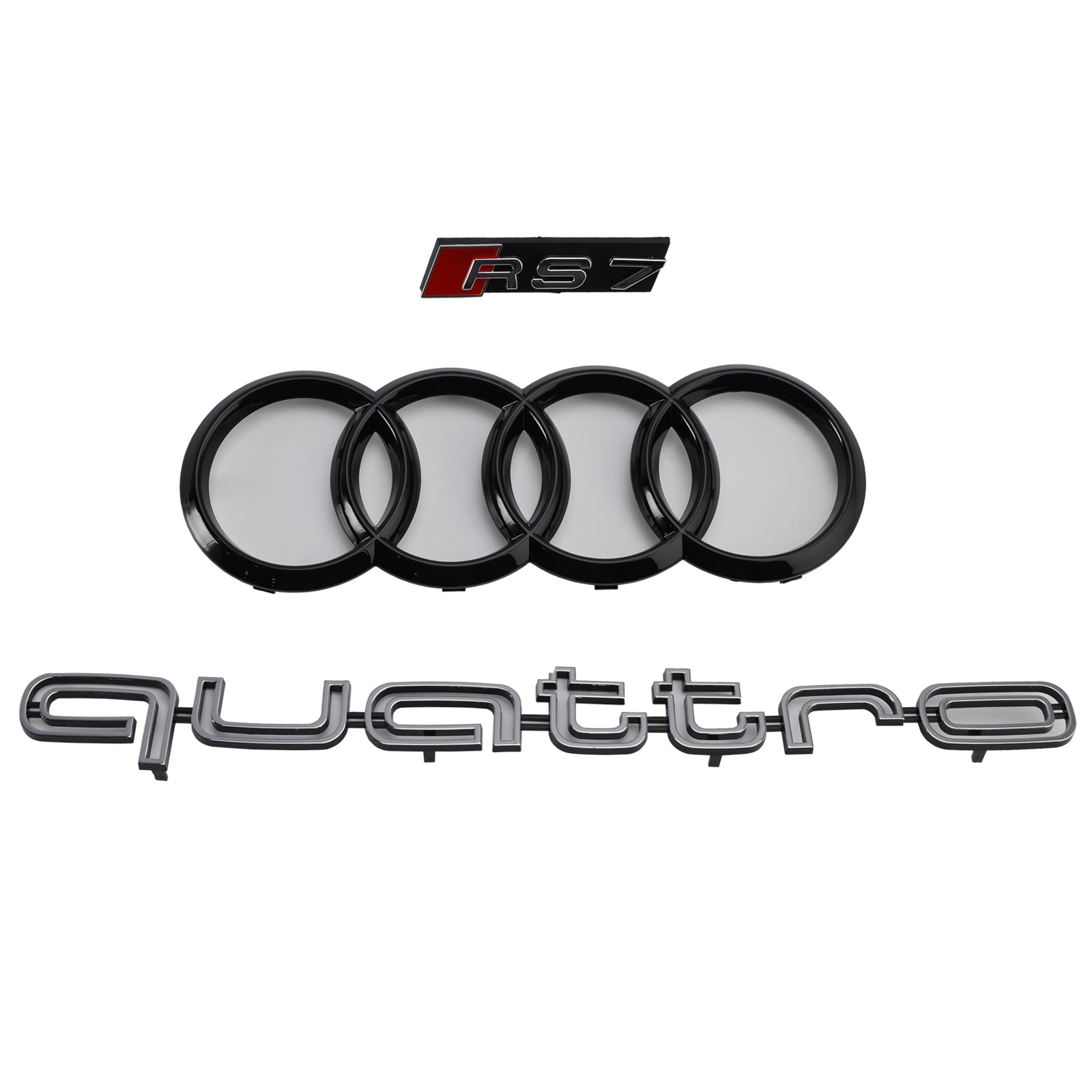 Audi A7/S7 2012-2015 RS7 Style Honeycomb Mesh Front Grille Grill Black