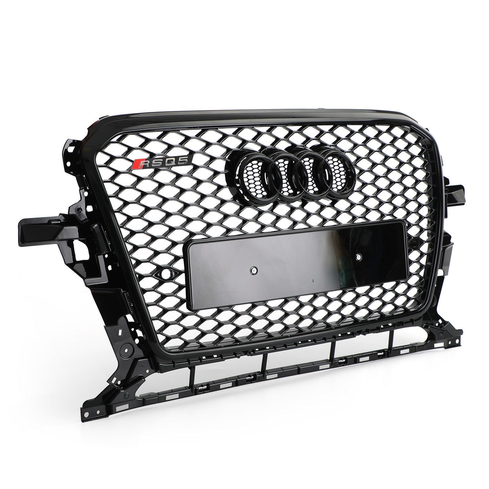 2013 2014 2015 2016 2017 Audi Q5 RSQ5 Stijl Honingraat Mesh Sport Hex Grill Glanzend Zwart