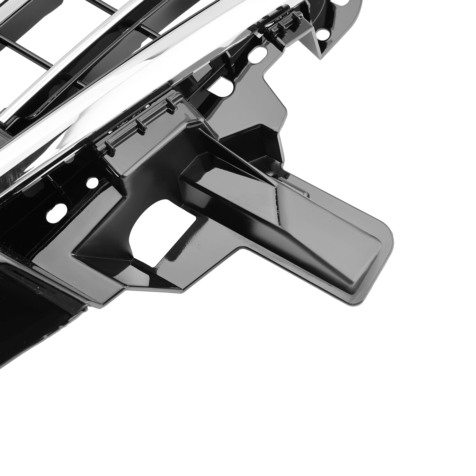 2013-2017 Audi Q5 SQ5 8R Chrome Front Mesh Sport Hex Grille Grill