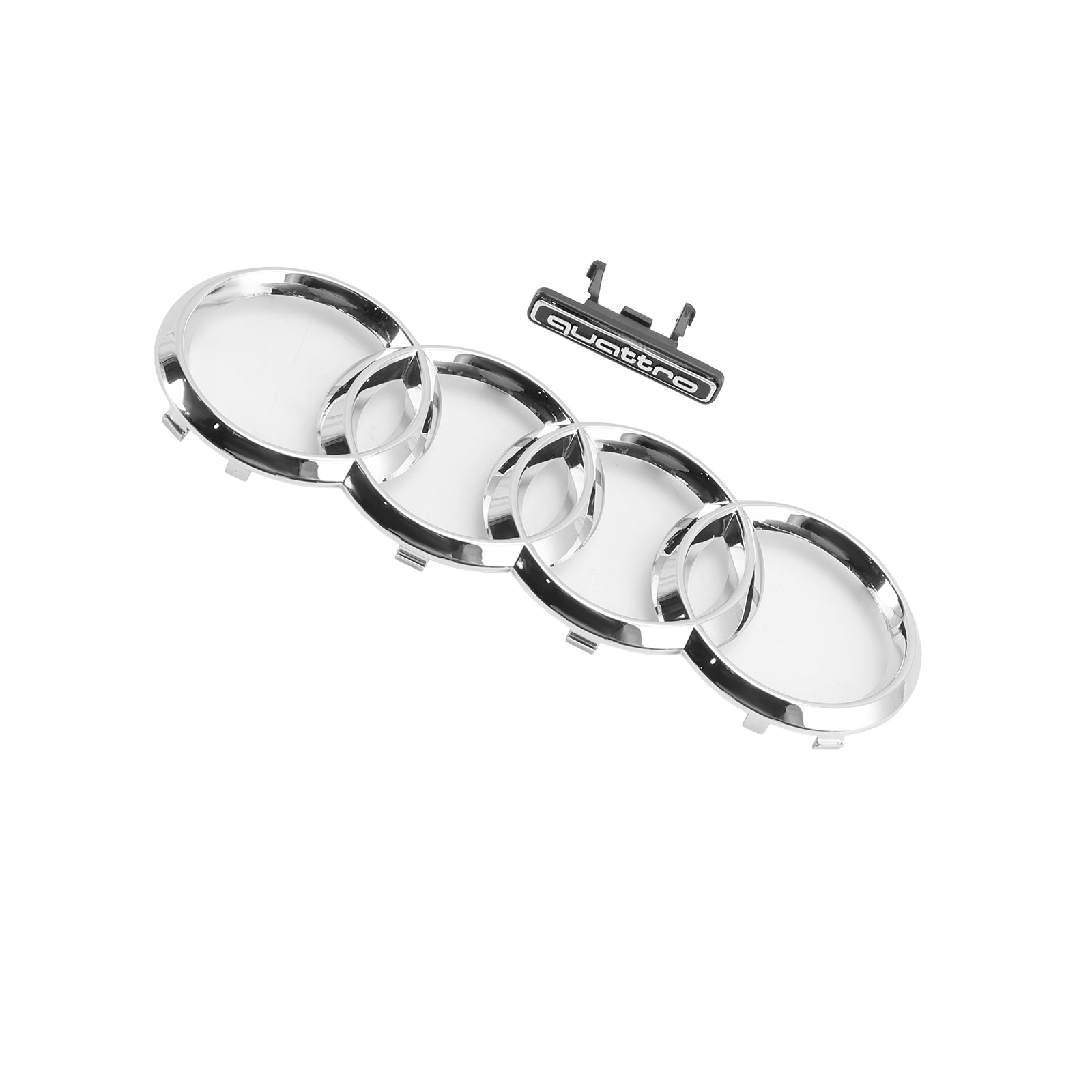 2013-2017 Audi Q5 SQ5 8R Chrome Front Mesh Sport Hex Grille Grill