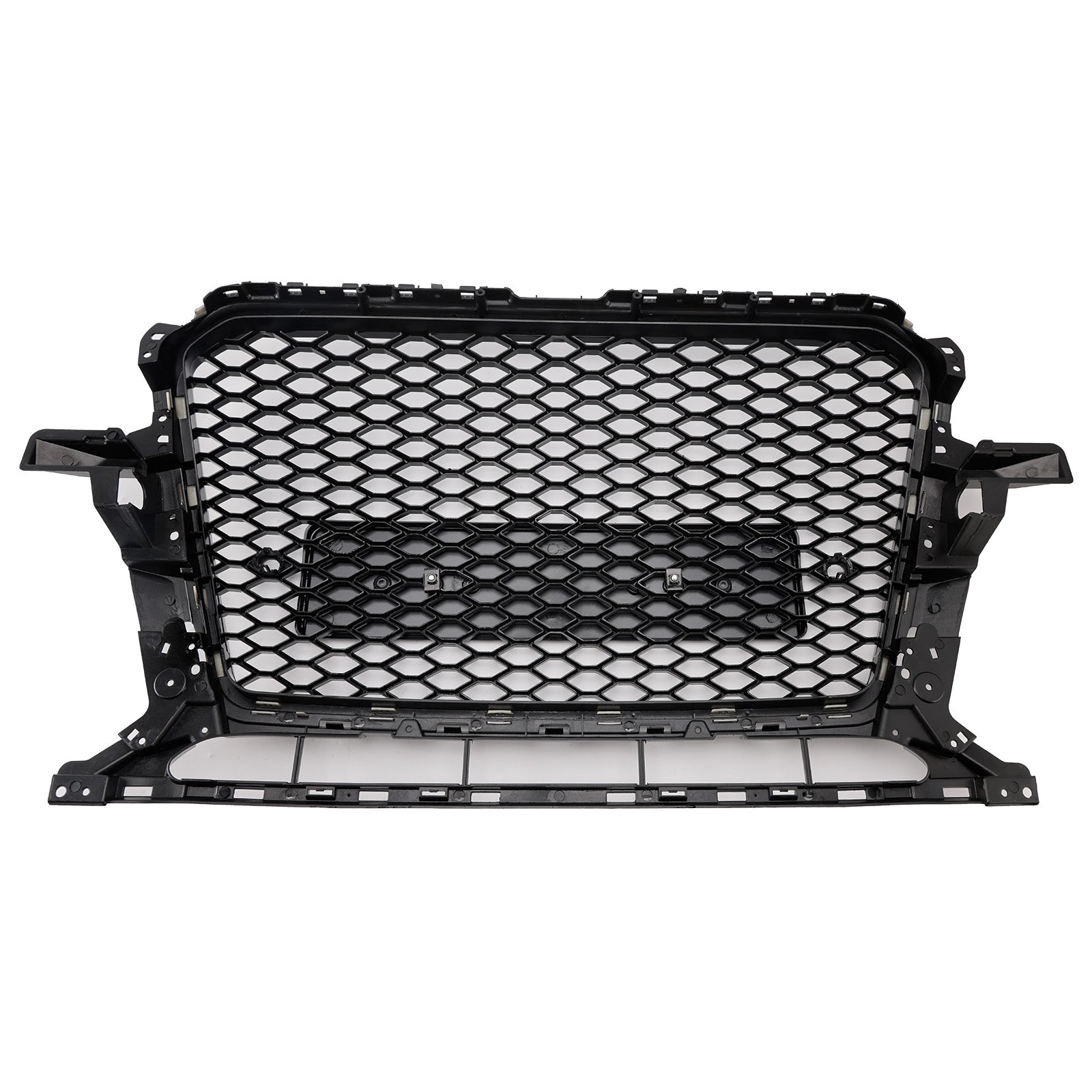 2013-2017 Audi Q5 SQ5 Gloss Black Front Honeycomb Bumper Grill Grill