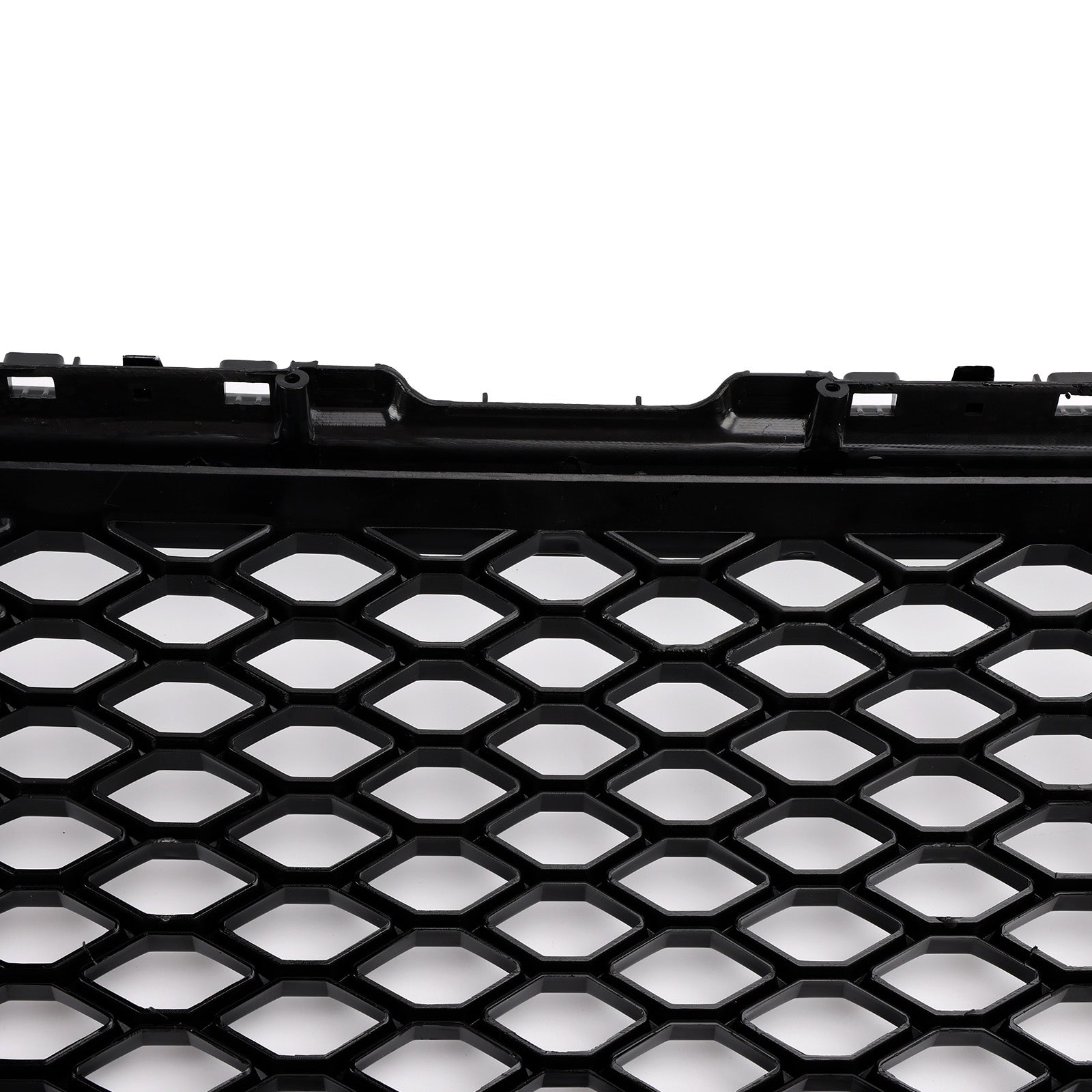 Parrilla de parachoques delantera tipo panal para Audi Q5 2013-2017, cromada/negra