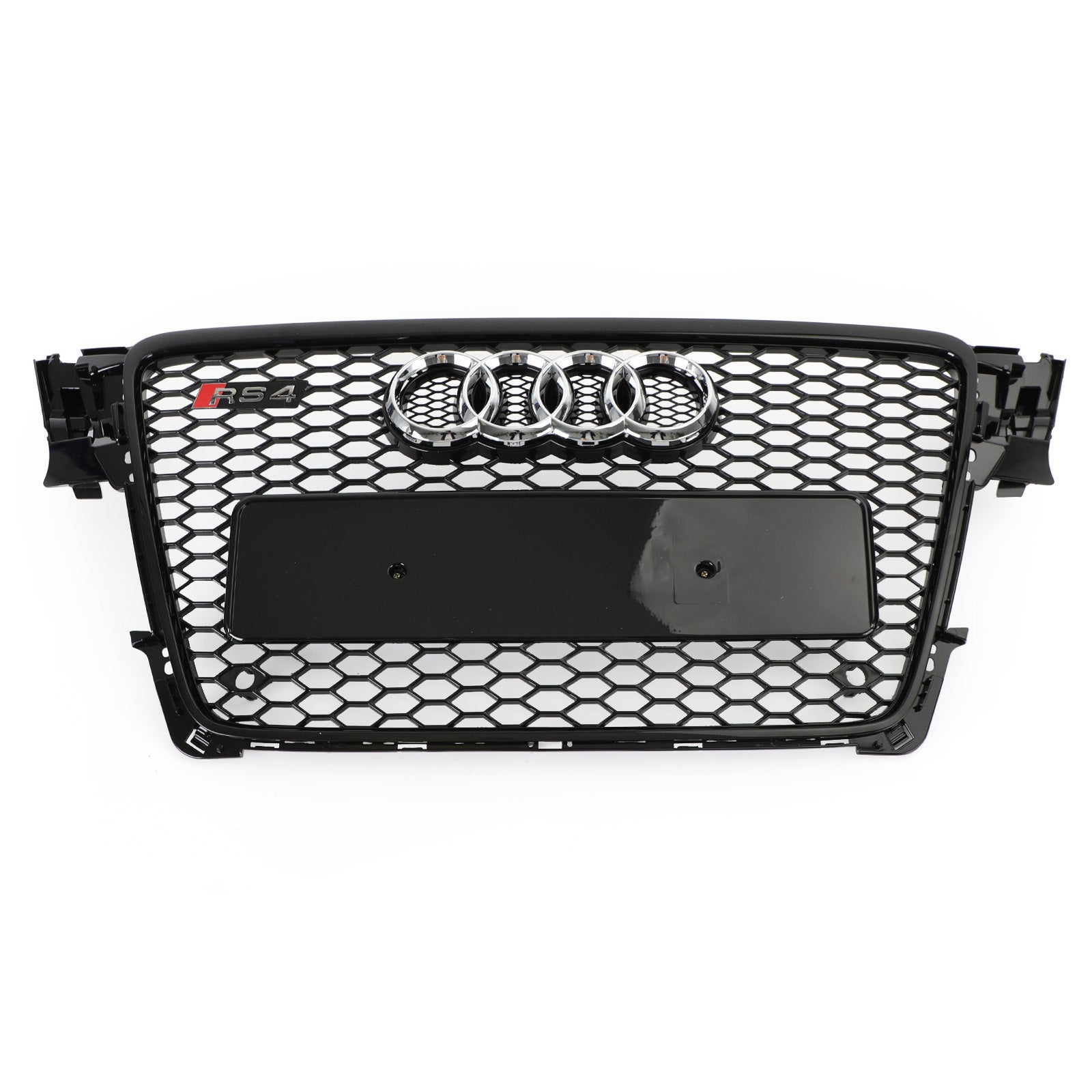 2009 2010 2011 2012 Audi A4/S4 B8 RS4 Style Honeycomb Sport Mesh Hex Grille Grill Black