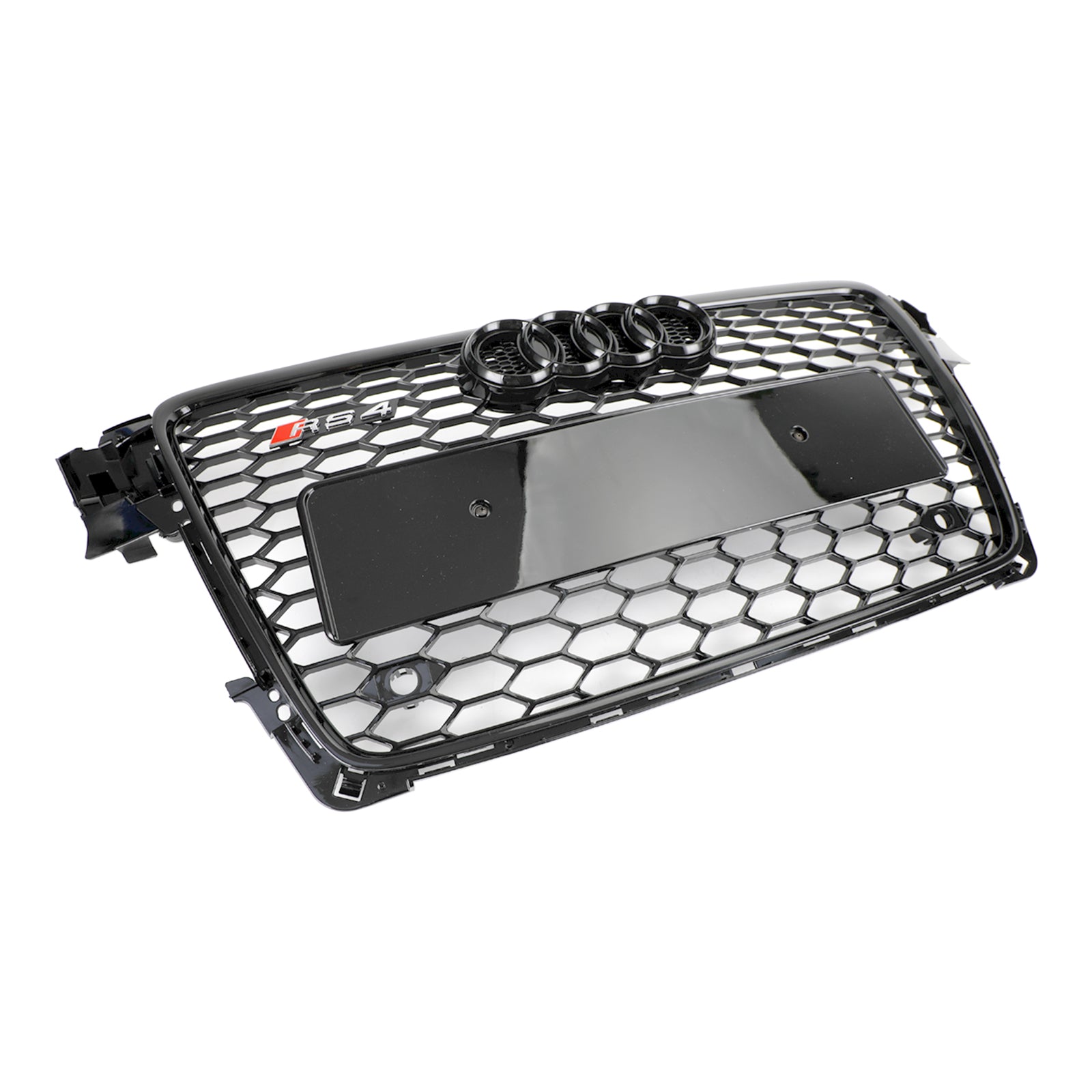 Parrilla hexagonal de malla deportiva estilo panal Audi A4/S4 B8 RS4 2009-2012