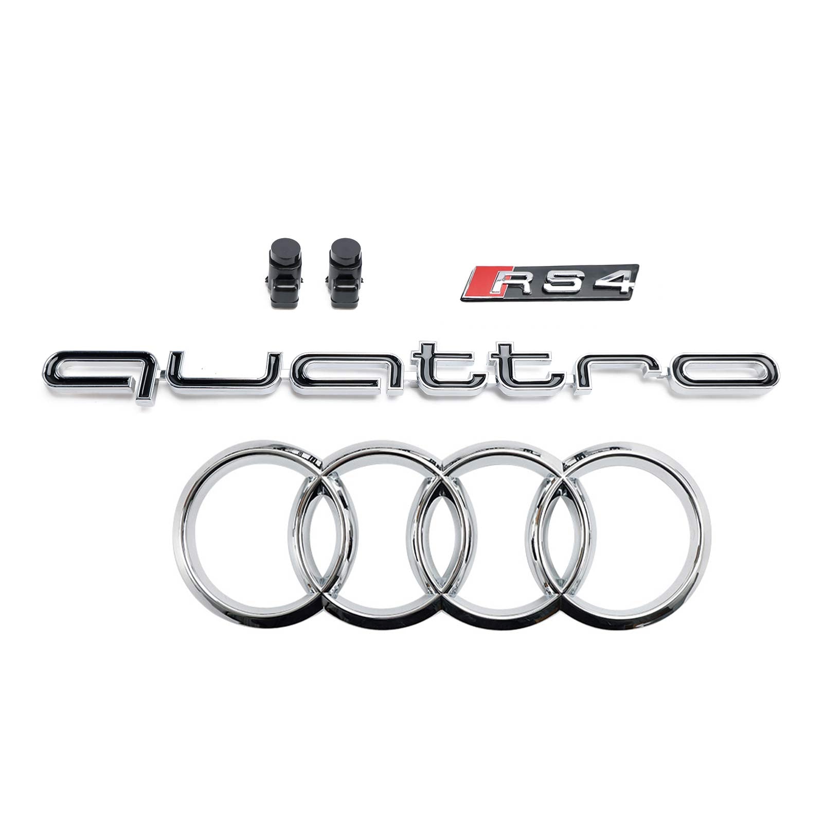 2013-2016 Audi A4 S4 B8.5 met Quattro RS4-stijl voorbumpergrille