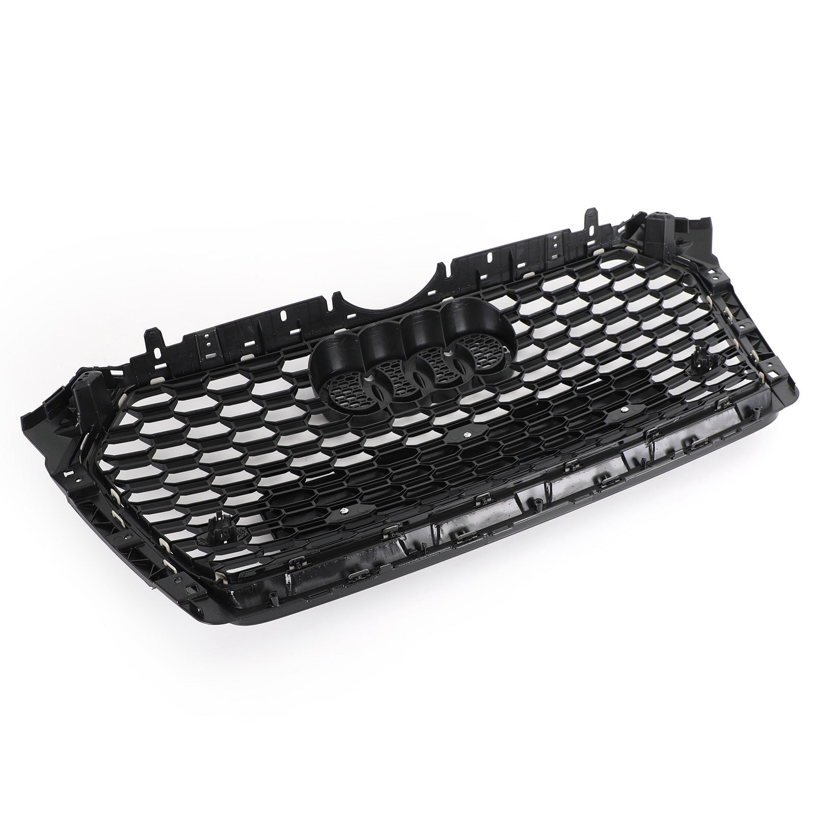 RS4 Style 2017 2018 Audi A4/S4 B9 Honeycomb Mesh Hex Grille Grill Black