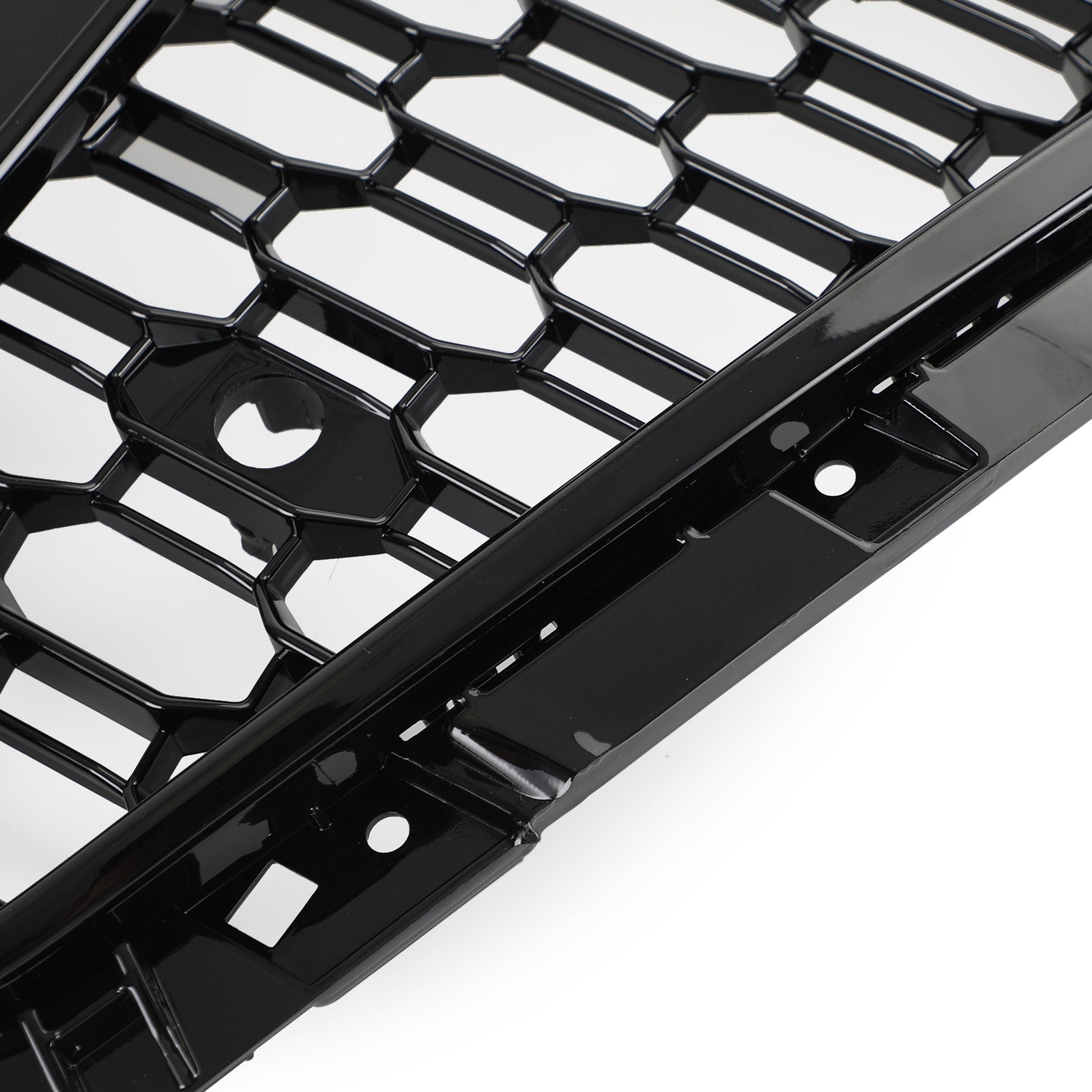 RS4 Style 2017 2018 Audi A4/S4 B9 Honeycomb Mesh Hex Grille Grill Black