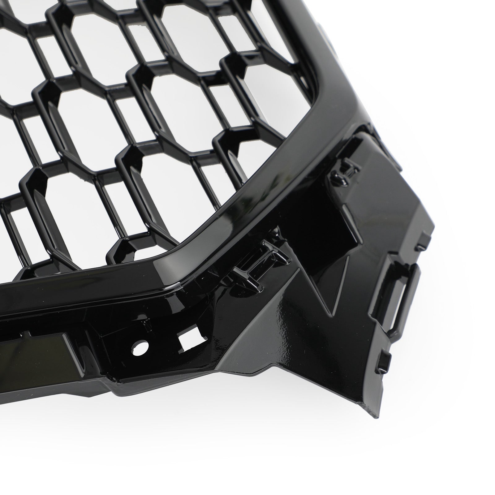 RS4 Style 2017 2018 Audi A4/S4 B9 Honeycomb Mesh Hex Grille Grill Black