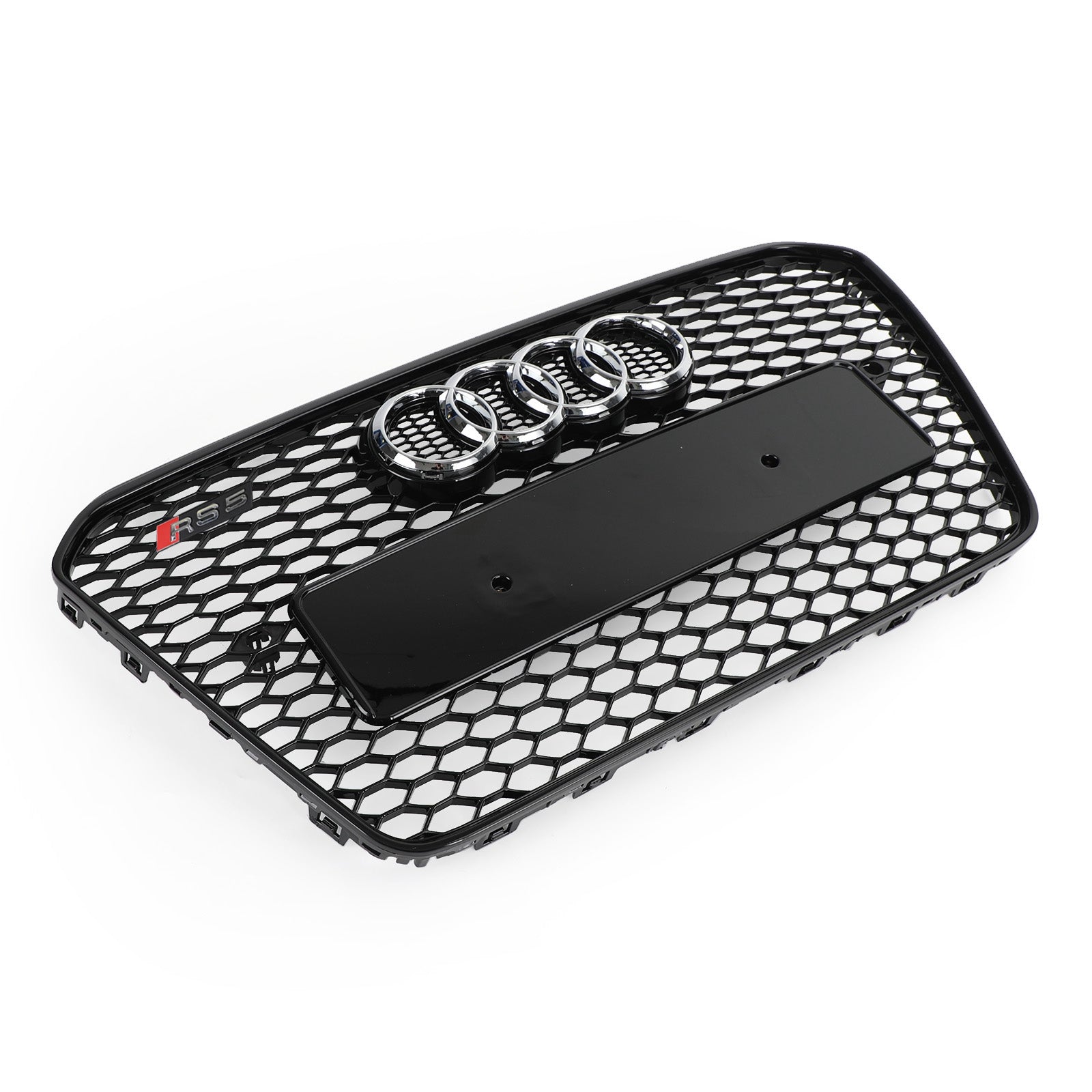 RS5 Stijl Honingraat Hex Mesh Voorbumper Grille Fit Audi A5 S5 B8.5 2013-2016