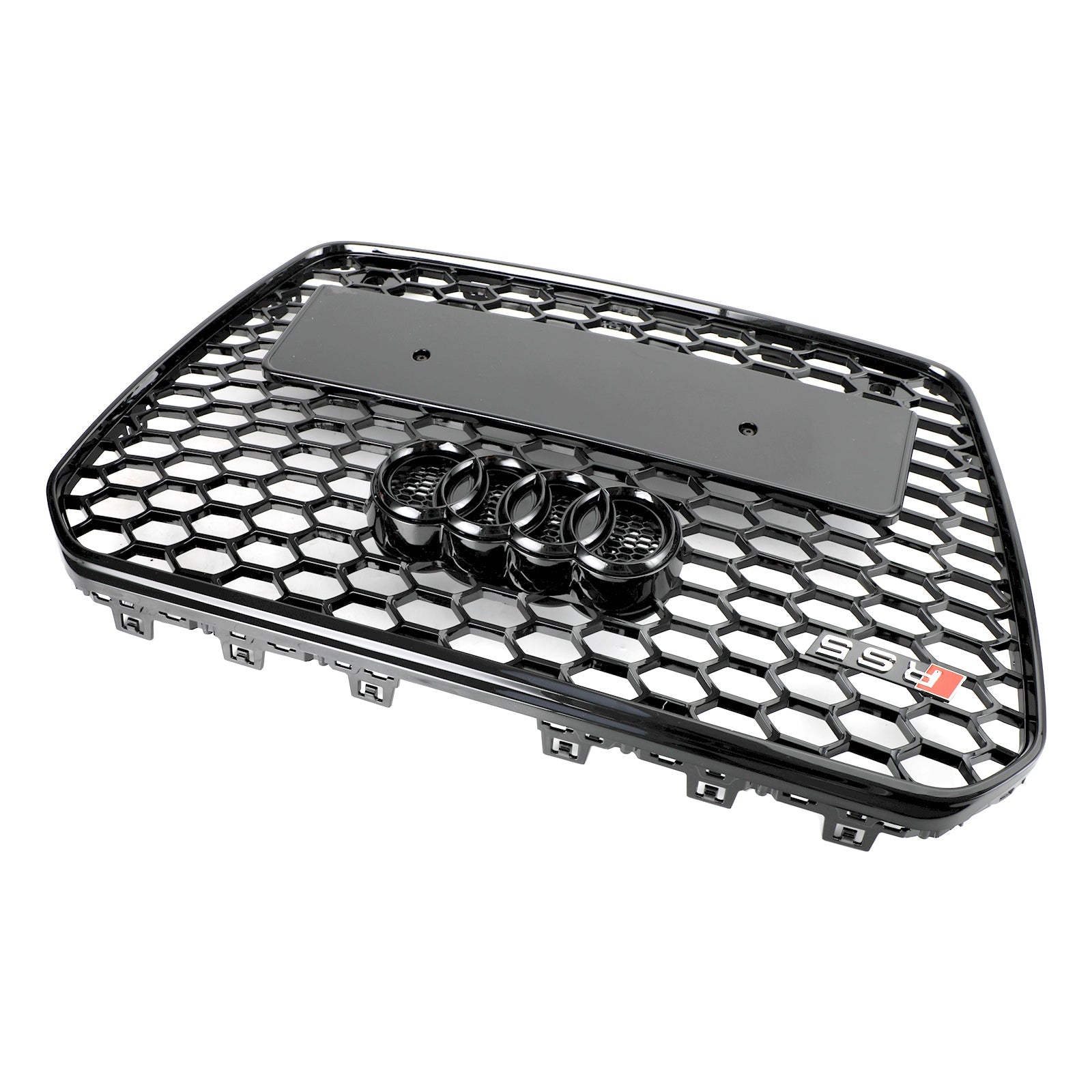 Front Grille 2013-2016 Audi A5 / S5 B8.5 style Honeycomb Mesh Front Bumper Grille Grill