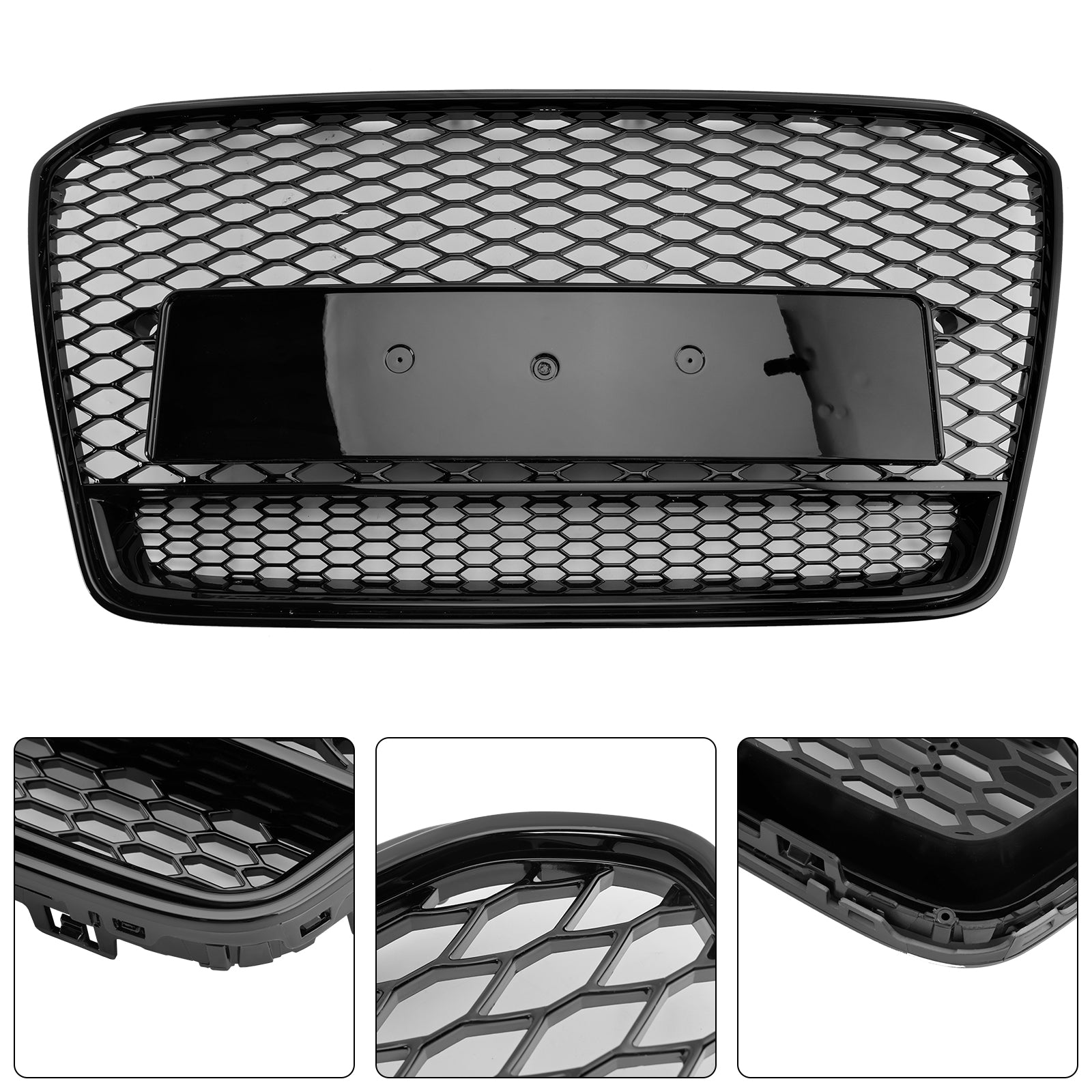 2013-2016 Audi A5 S5 B8.5 RS5 Style Grille de pare-chocs avant en nid d'abeille