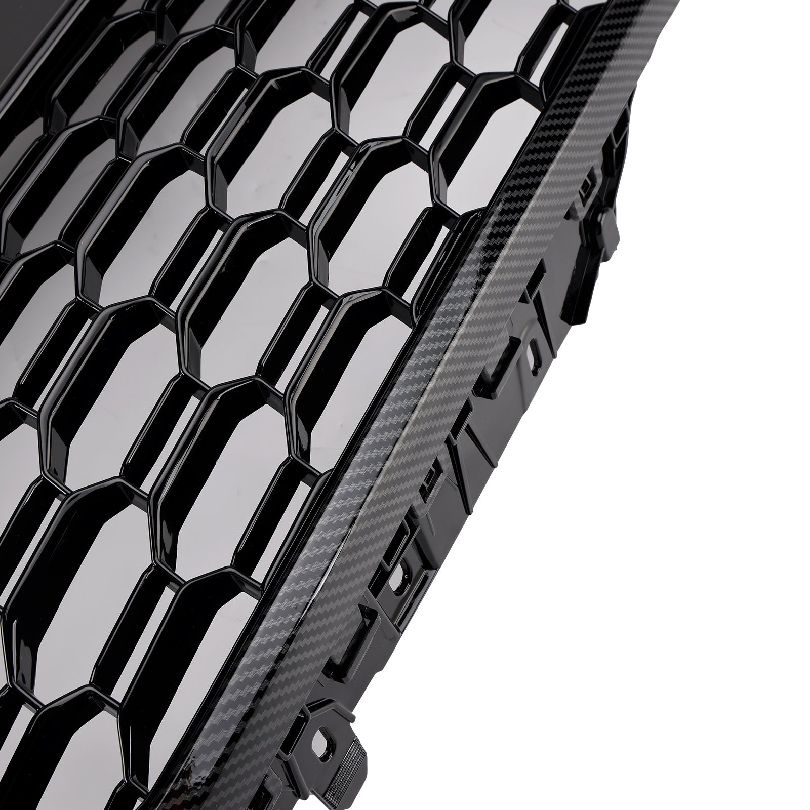 Grille de calandre avant en nid d'abeille pour Audi A5 S5 B9 RS5 Style Sport 2017-2019