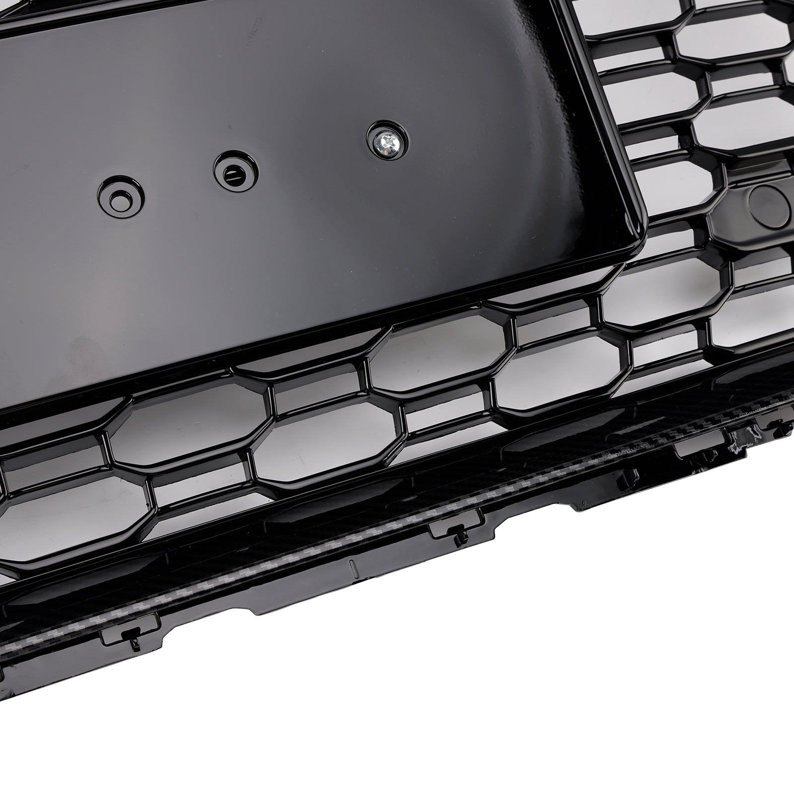 Grille de calandre avant en nid d'abeille pour Audi A5 S5 B9 RS5 Style Sport 2017-2019