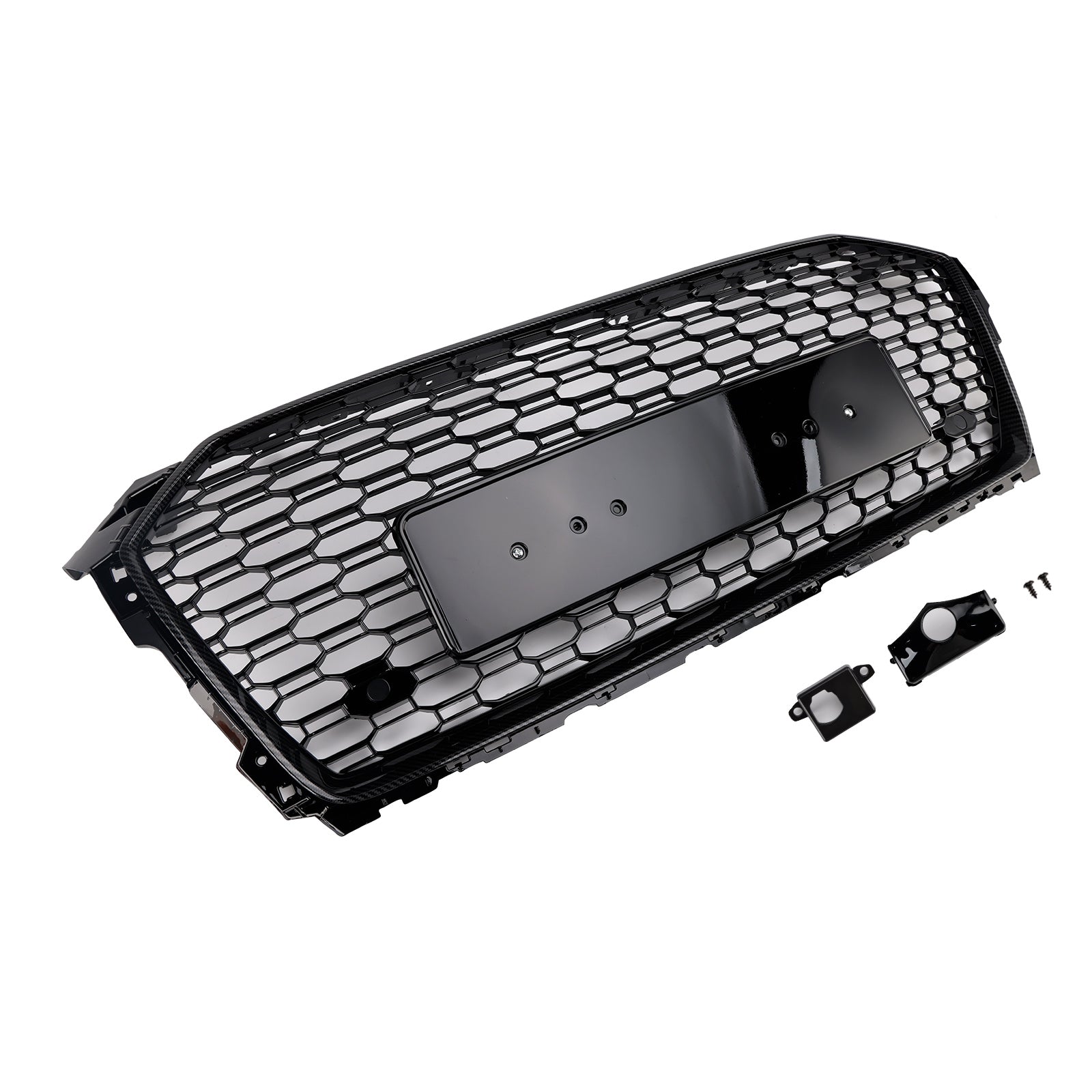 Grille de calandre avant en nid d'abeille pour Audi A5 S5 B9 RS5 Style Sport 2017-2019