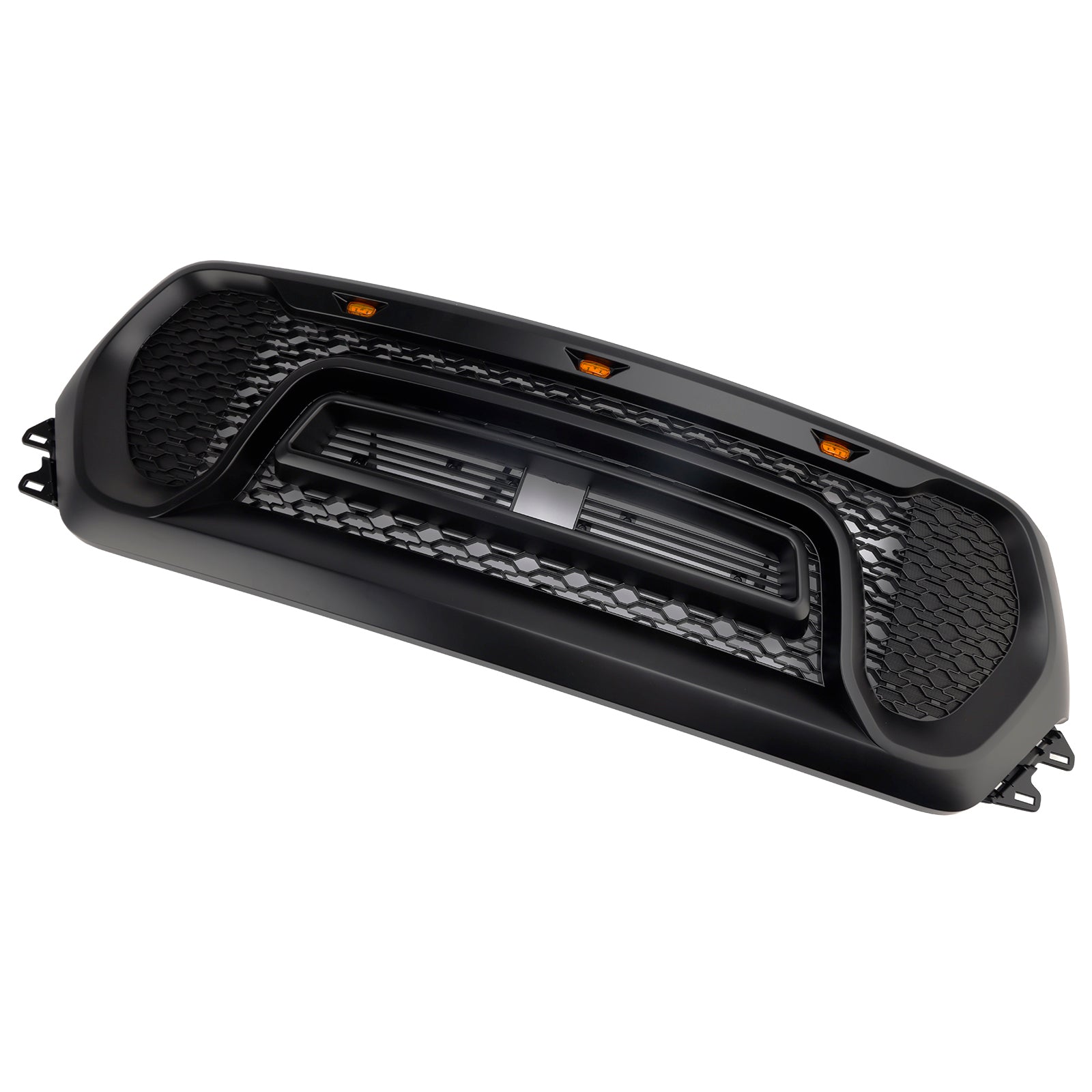 2019-2024 Dodge Ram 1500 Black Front Honeycomb Upper Hood Grille Grill