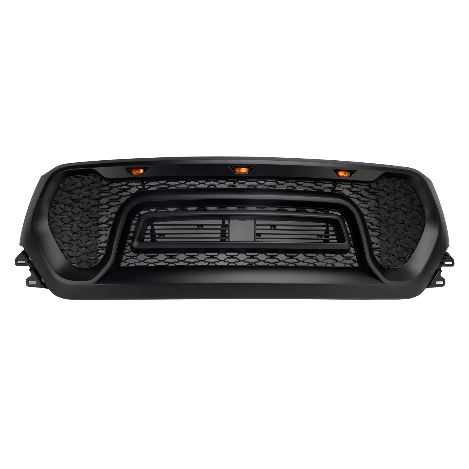 2019-2024 Dodge Ram 1500 Grille de calandre supérieure en nid d'abeille avant noire