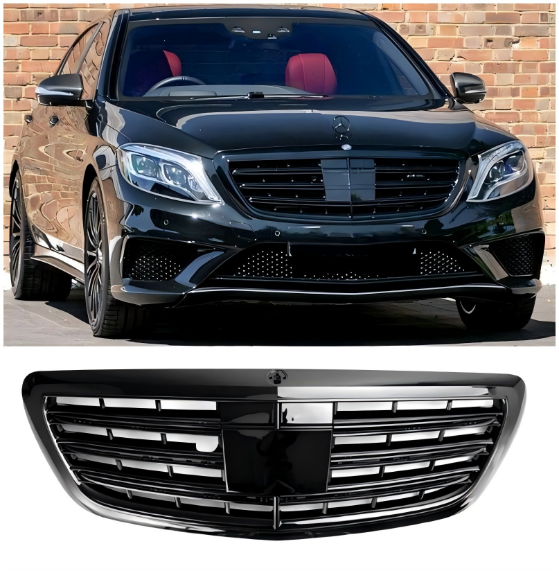 2014-2020 S-klass W222 S500 S550 S600 med ACC Mercedes-Benz frontgrill