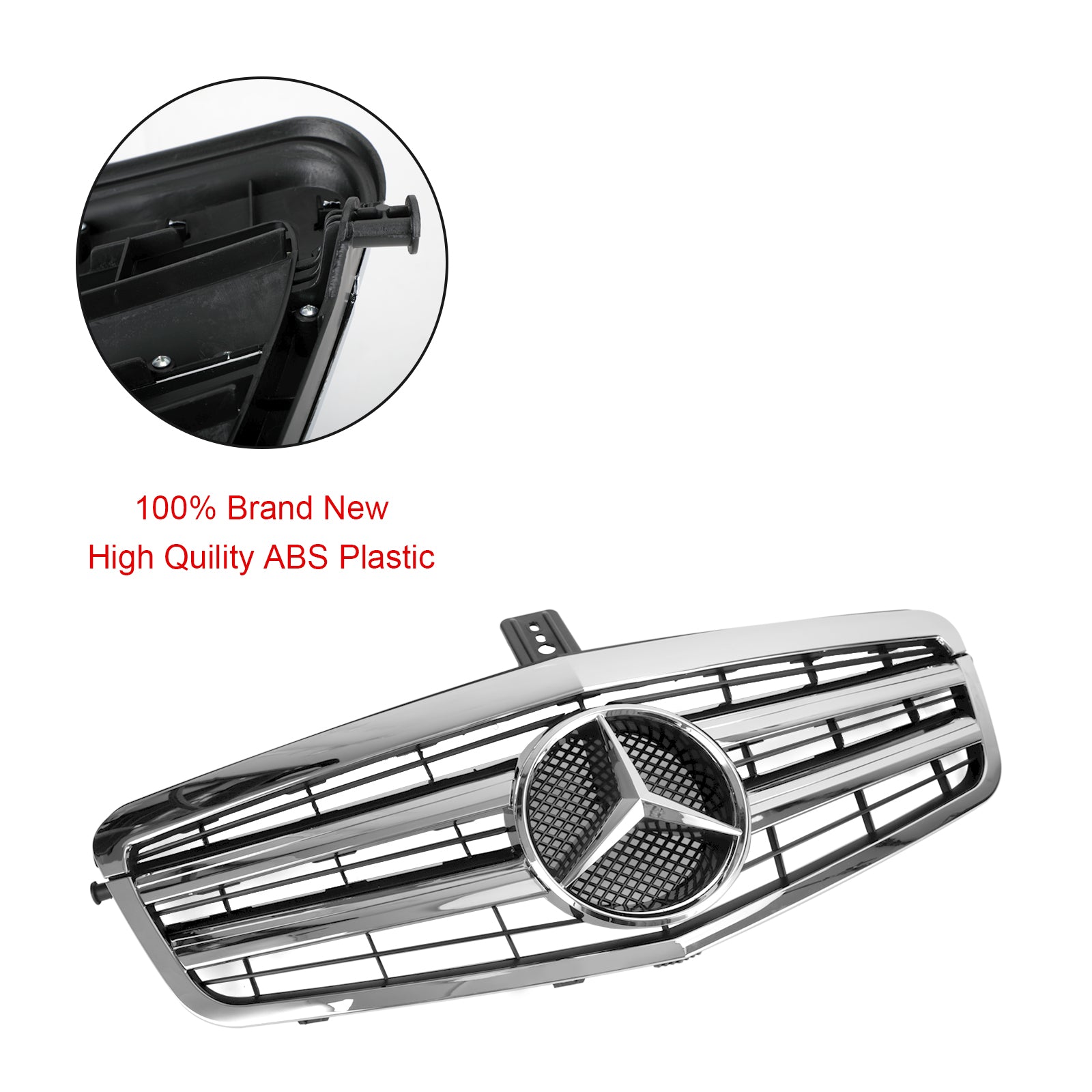 Mercedes-Benz 2010-2013 W212 Calandre de pare-chocs avant pour Mercedes Classe E E350 E550