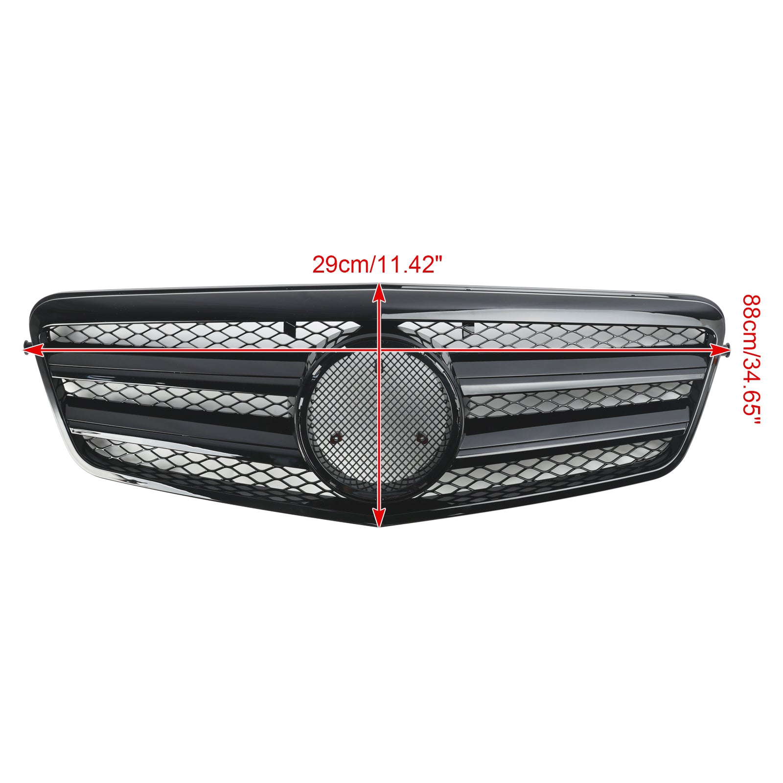 Grille de calandre de pare-chocs avant Mercedes-Benz E63 AMG 2010-2013