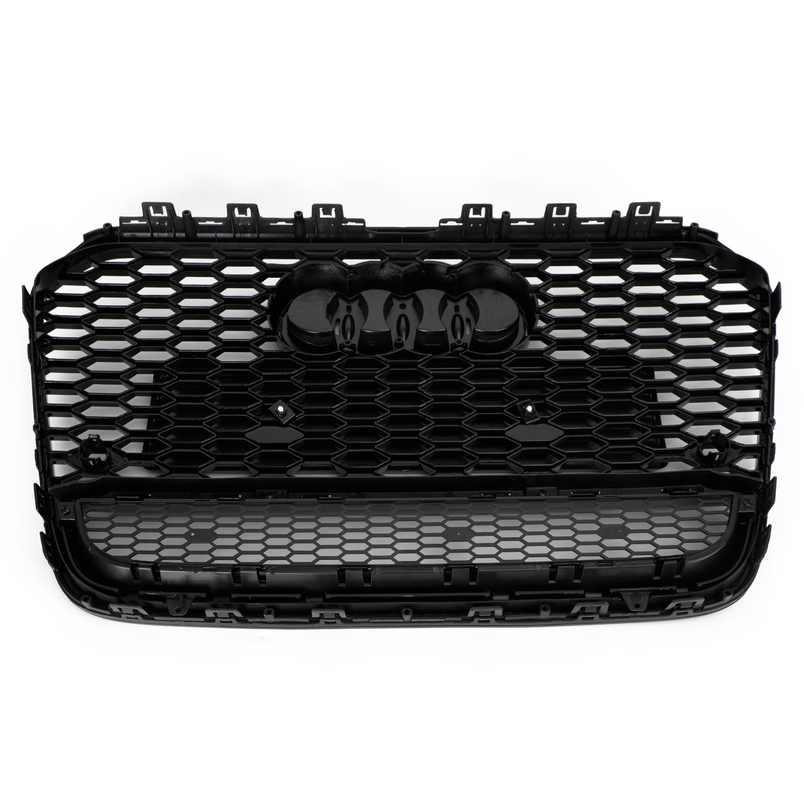 Grille de calandre en nid d'abeille en maille avant de style Audi A6 S6 C7 RS6 2012-2015