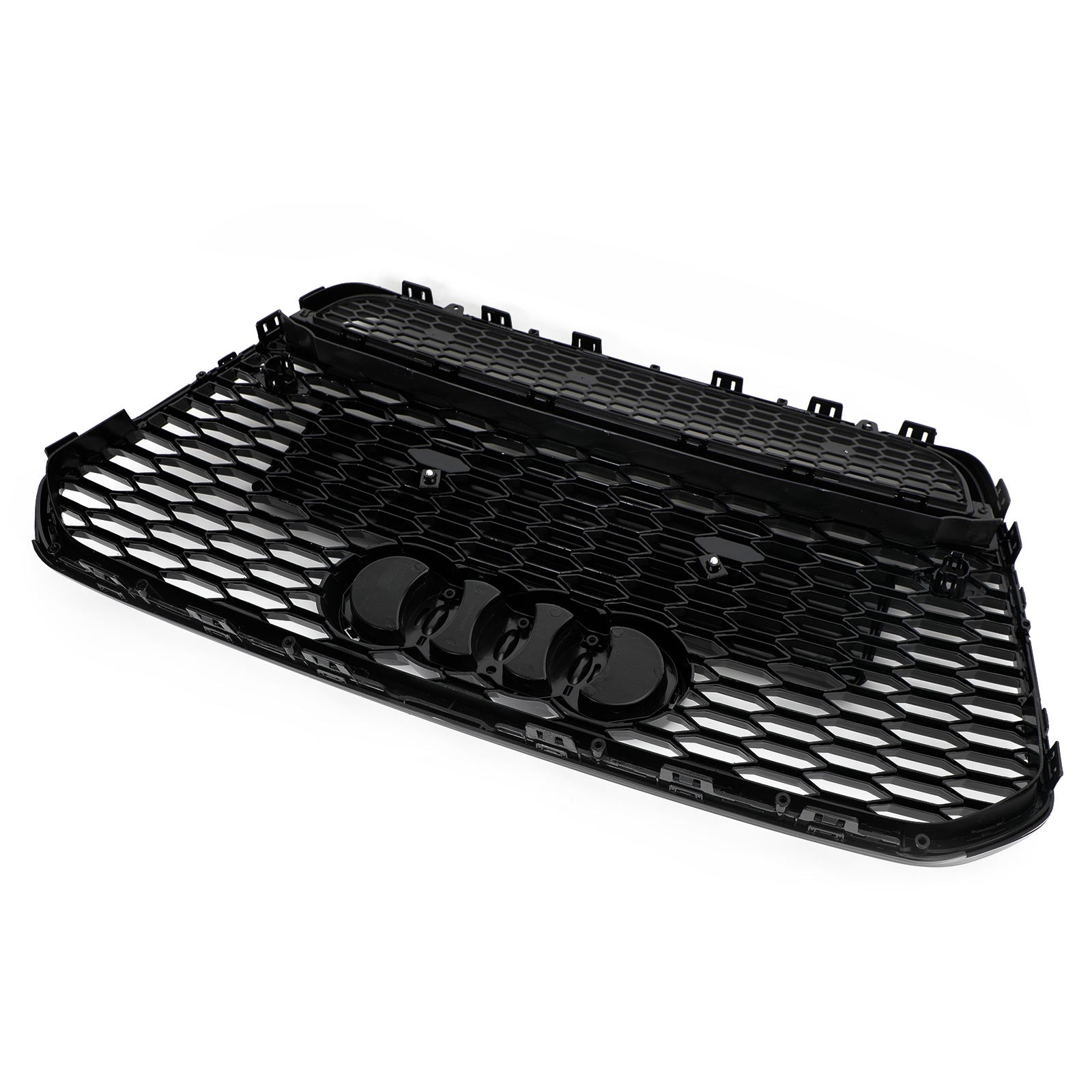 Grille de calandre en nid d'abeille en maille avant de style Audi A6 S6 C7 RS6 2012-2015