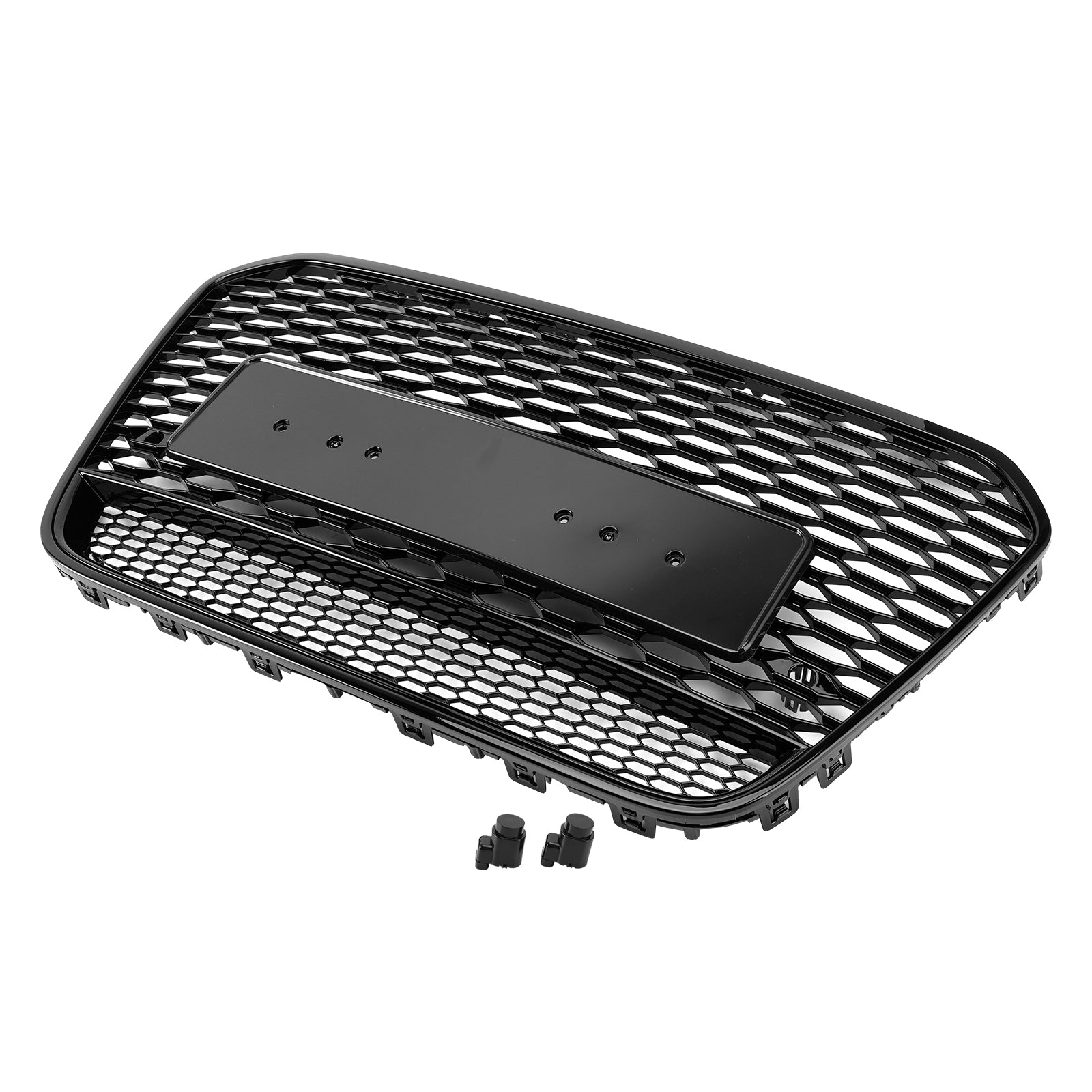 2012-2015 Audi A6 S6 C7 RS6 Style Front Mesh Honeycomb Grill Grille