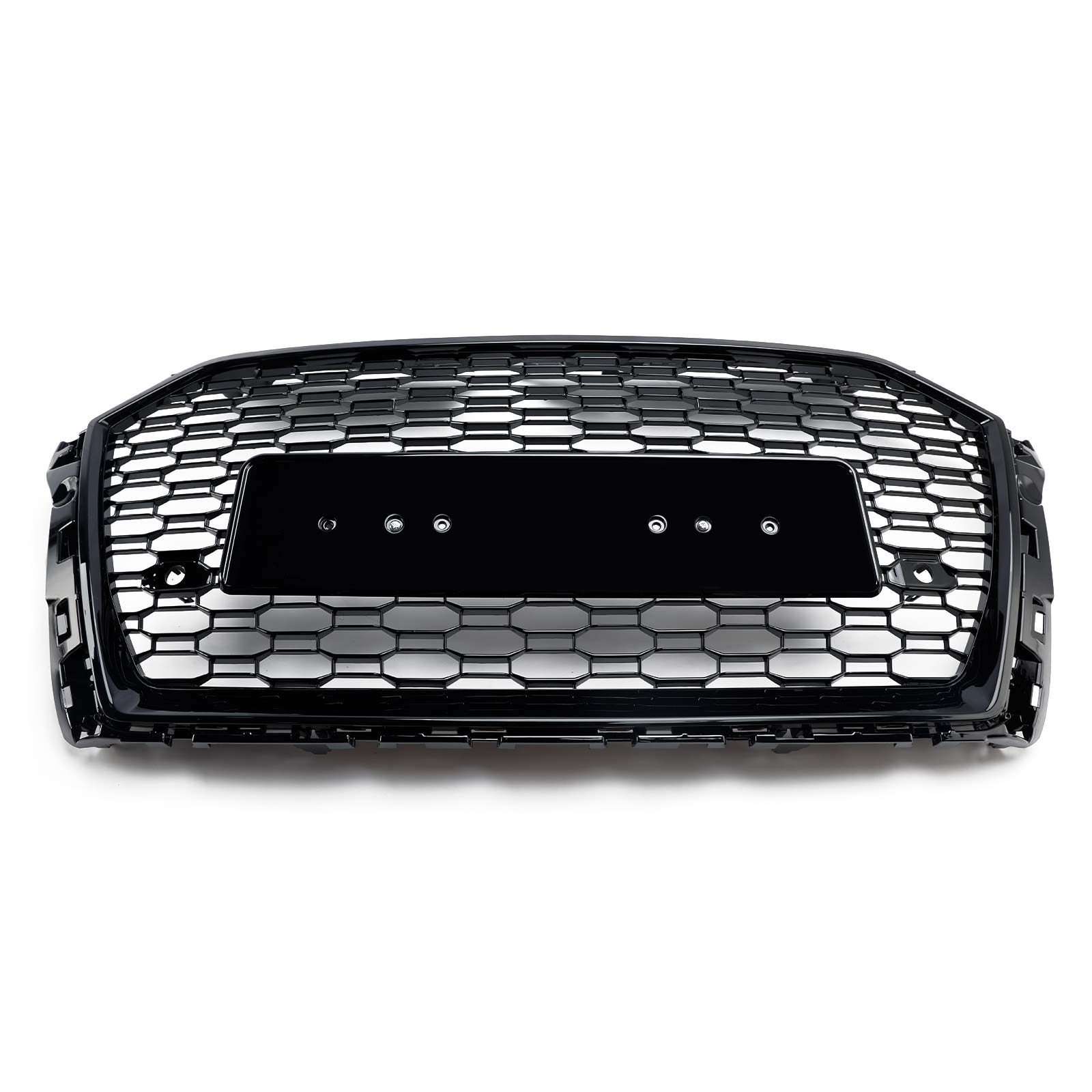 2017 2018 2019 Audi A3 8V RS3 Honeycomb Mesh Mesh Front Bumper Grille Black