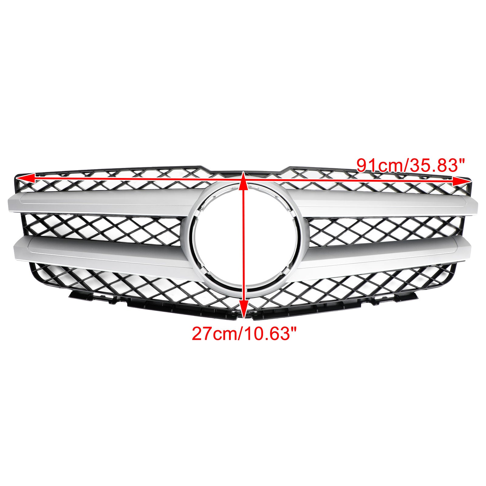 2010 2012 2012 Mercedes Benz GLK X204 GLK350 CAPEL BROWLER GRILLE GRILHA 2048800283