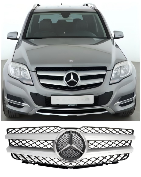 2010-2012 Mercedes Benz GLK X204 GLK350 Voorkap Bumper Grill Grille 2048800283